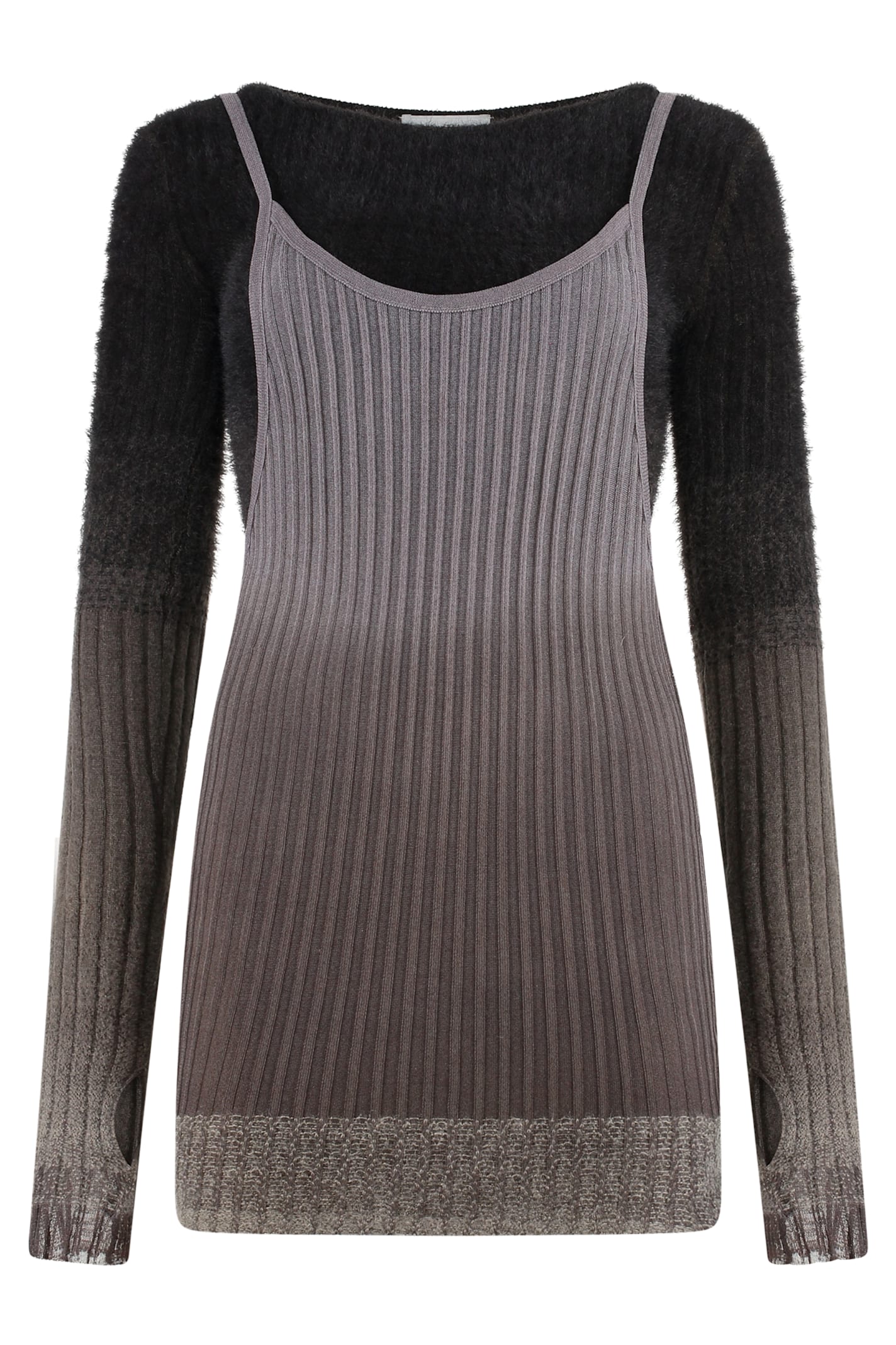 Ribbed Knit Dress