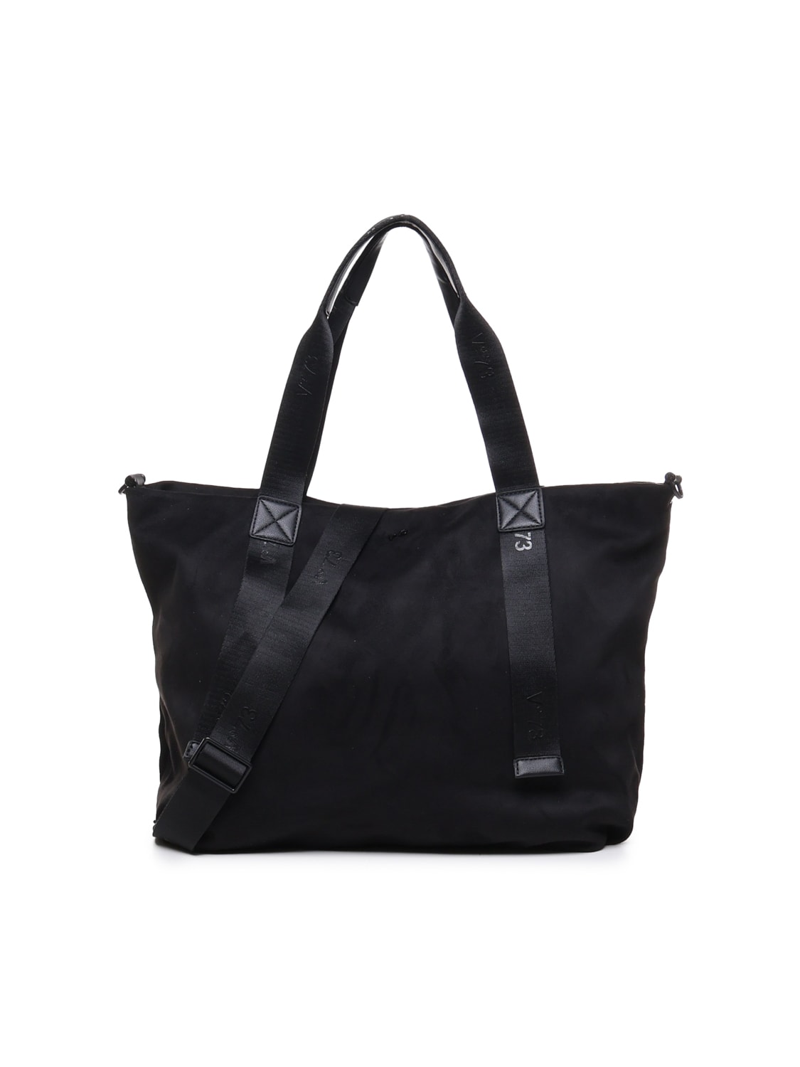 Shop V73 Julia Bag In Cotton In Black