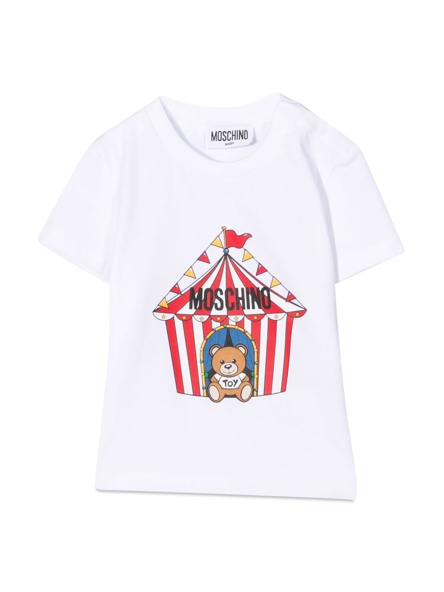 Moschino Babies' T-shirt In White