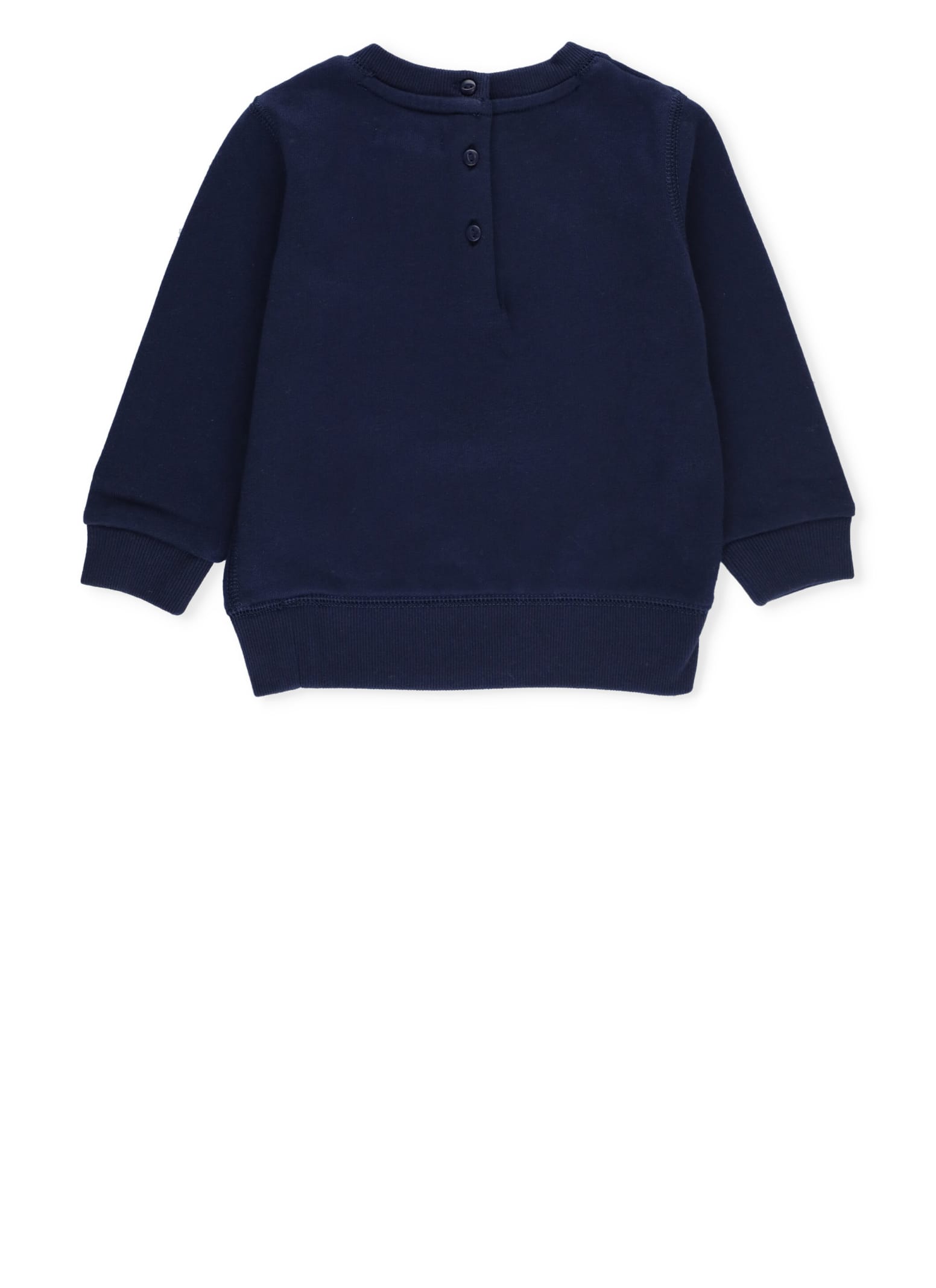 Shop Ralph Lauren Polo Bear Sweatshirt In Blue
