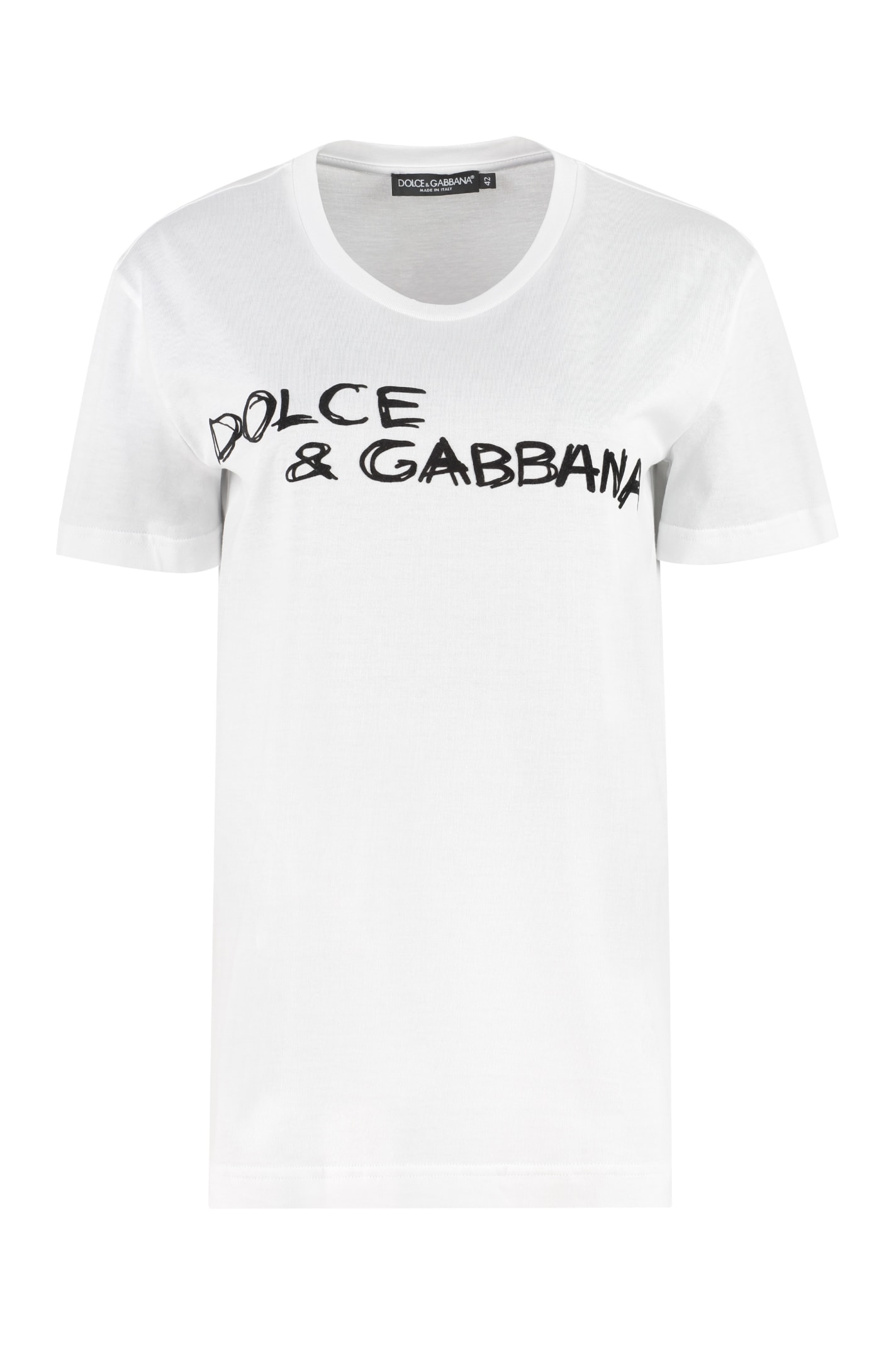 dolce & gabbana cotton crew-neck t-shirt