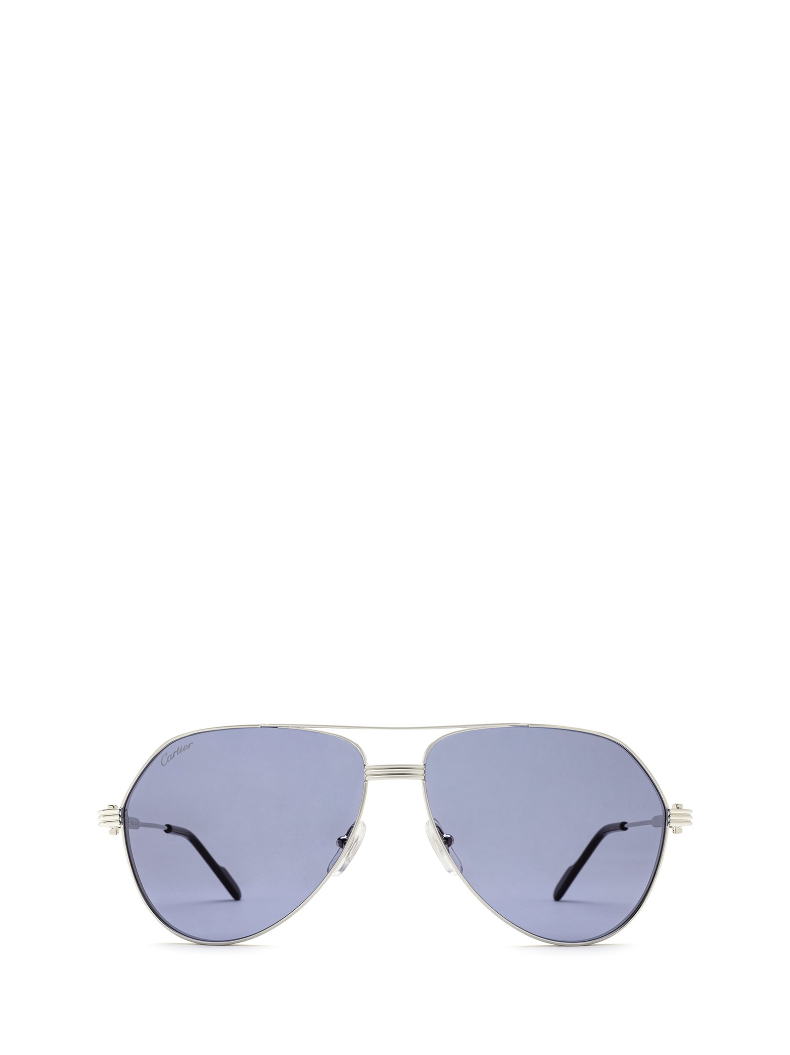 Cartier Eyewear Cartier Ct0303s Silver Sunglasses