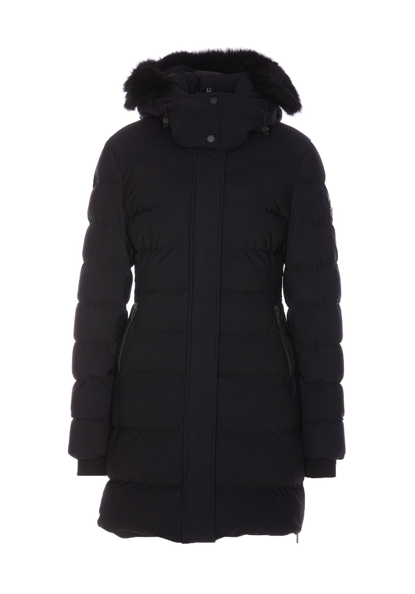 Shop Moose Knuckles Watershed Parka In Black