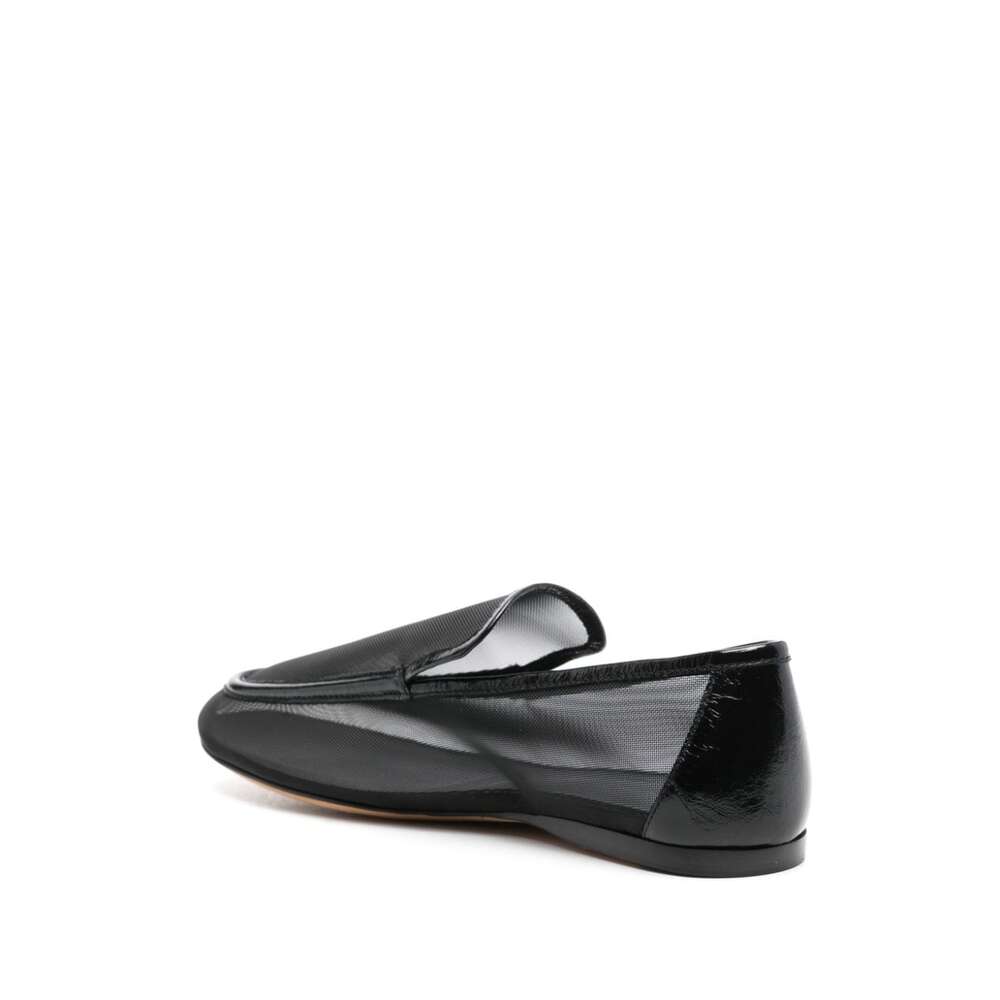 Khaite Black Alessia Loafers In Black