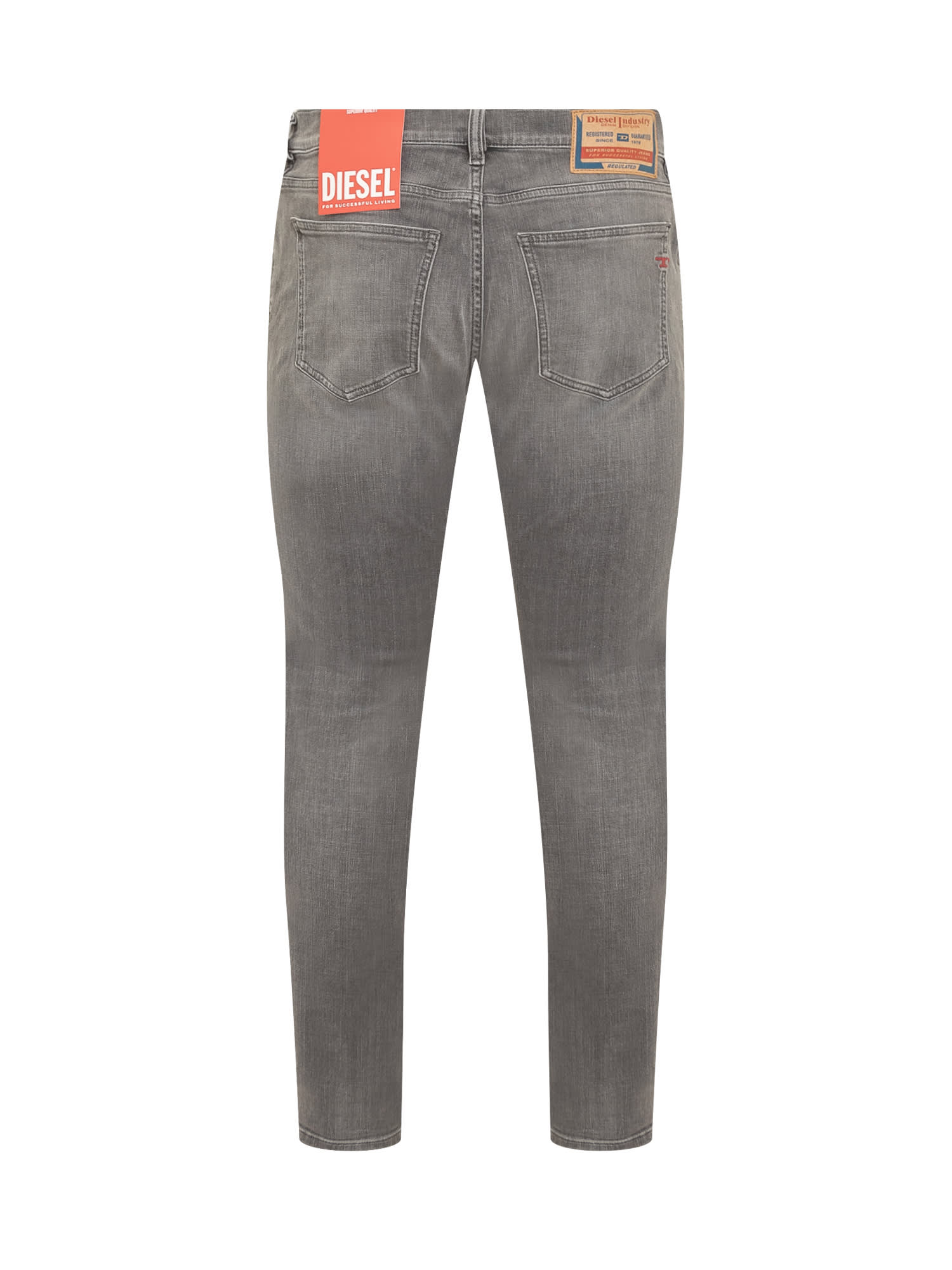 Shop Diesel D-strukt 2019 Jeans Jeans In 008 - Black/denim