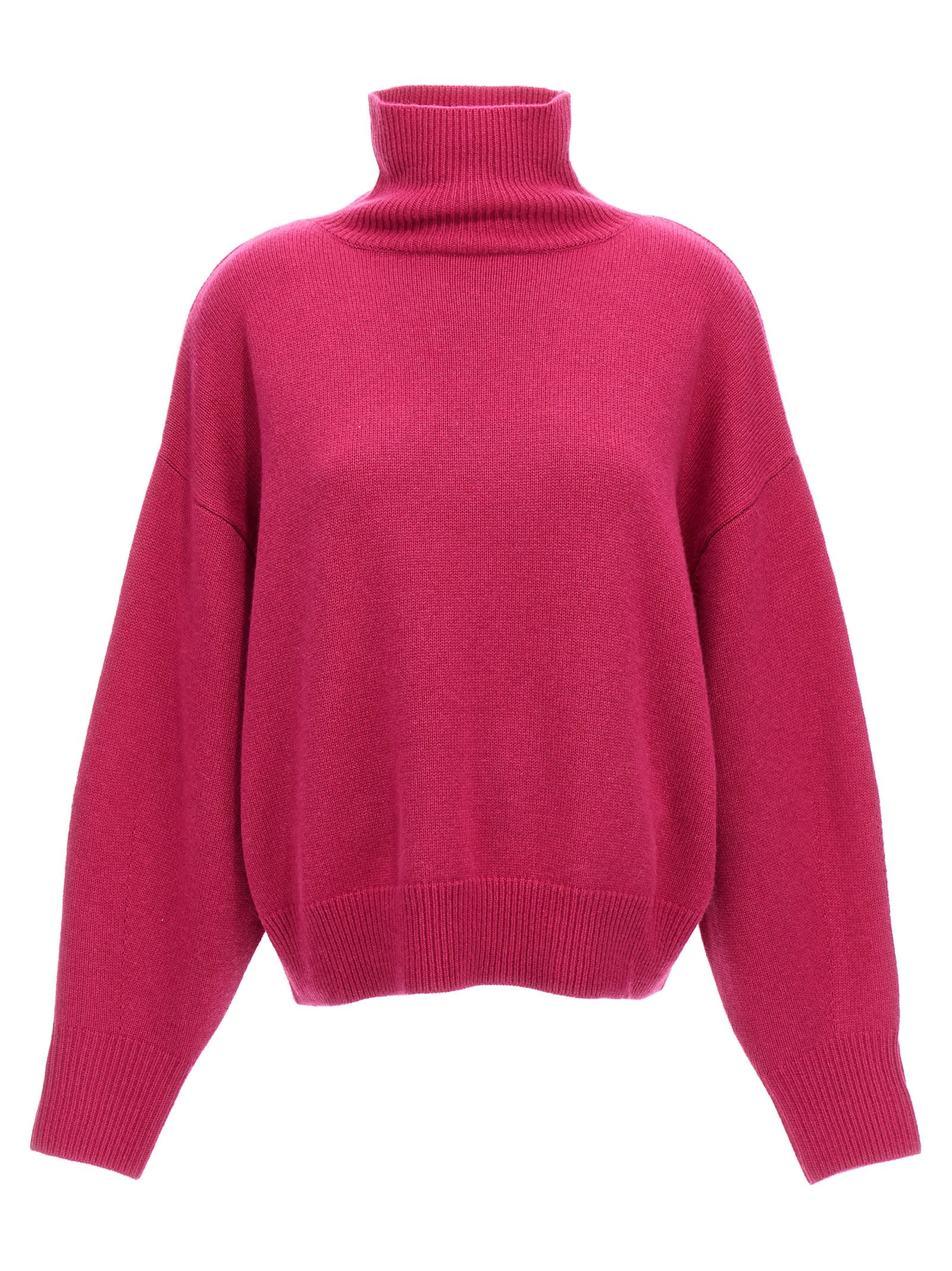 Shop Isabel Marant Aspen Sweater In Fuchsia