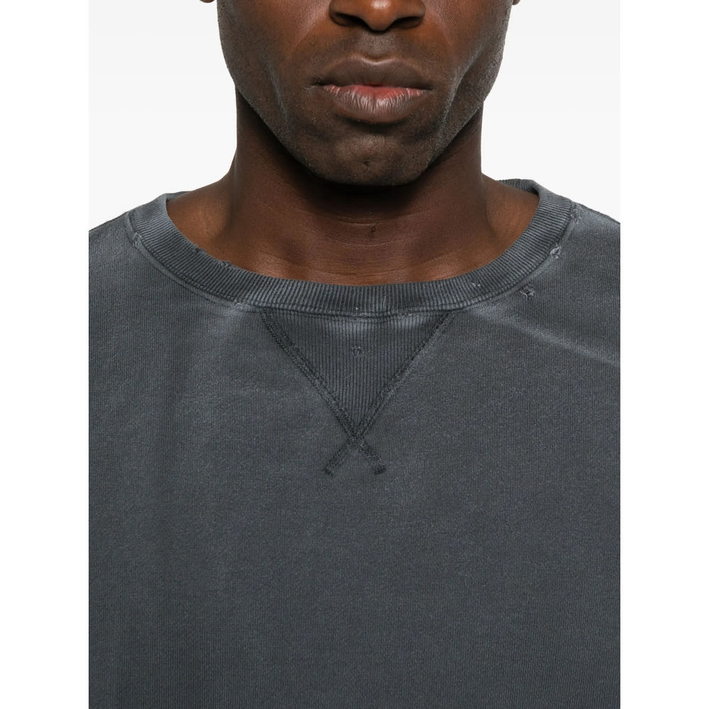 Chimala Paint-splatter Sweatshirt In Gray