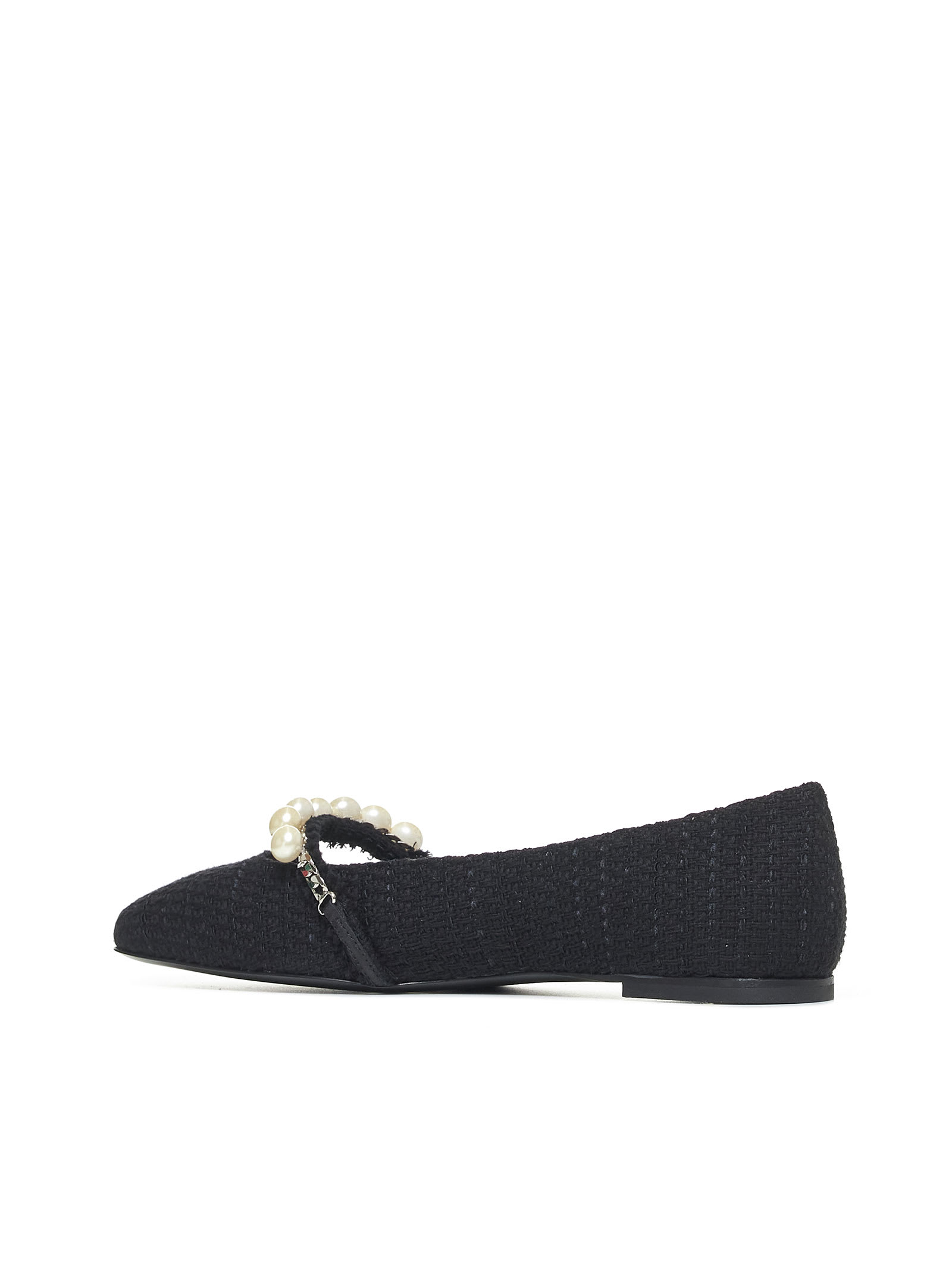 Shop Roberto Festa Flat Shoes In Black