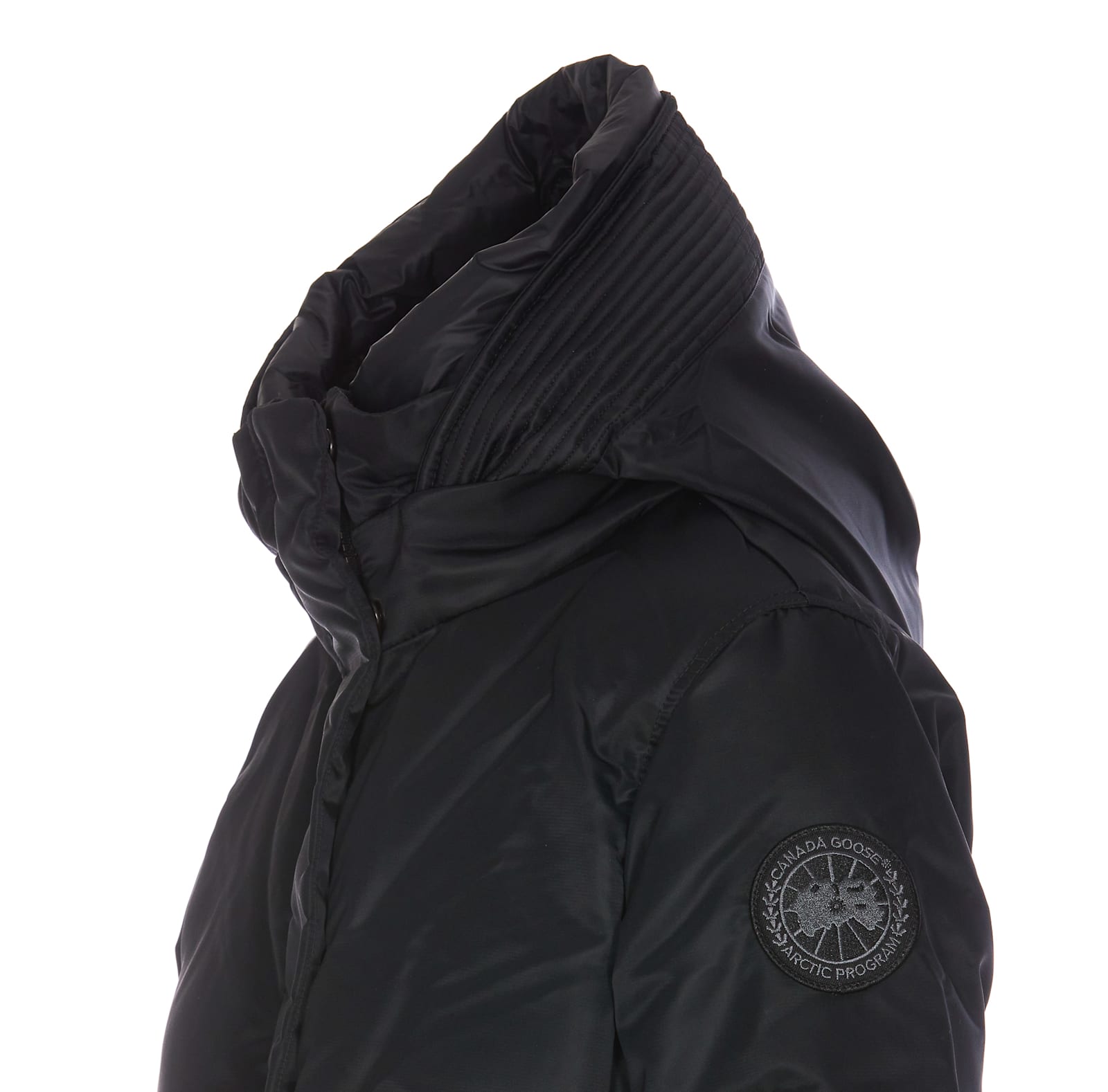 Shop Canada Goose Mckenne Down Jacket In Black