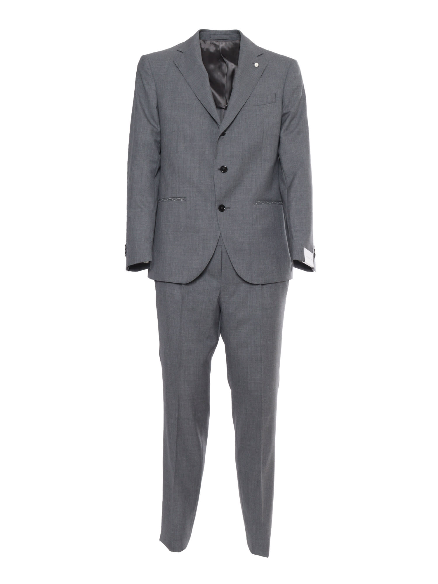 Gray Mens Suit