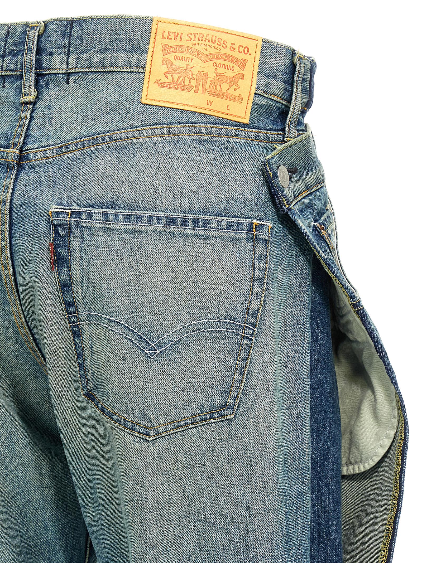 Junya Watanabe Blue Denim Jeans In Blue