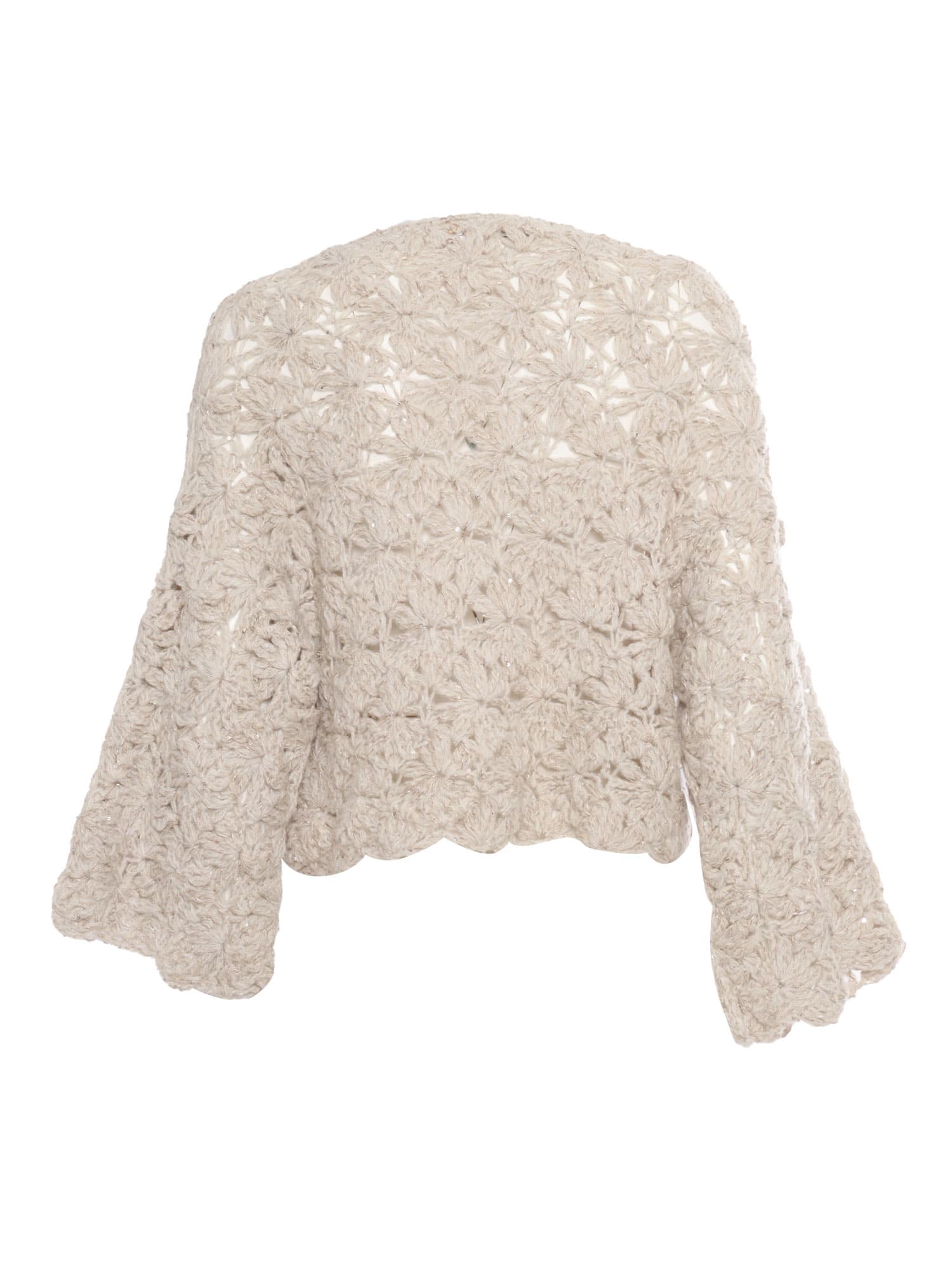 Shop Antonelli Sweater In Beige