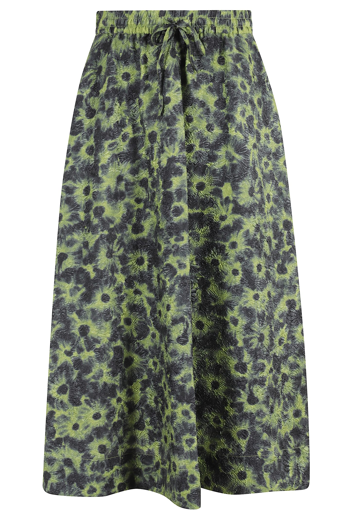 Essentiel Antwerp Midi Skirtq In Green