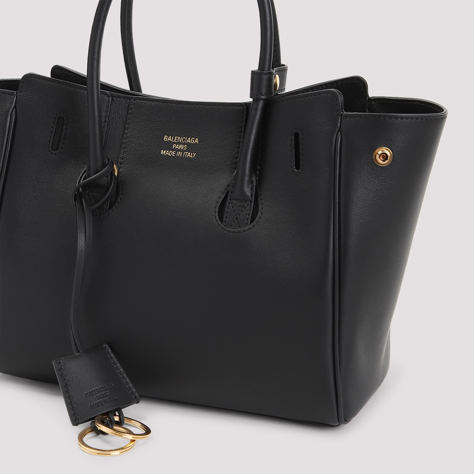 Balenciaga Hampton Carry All Mini Handbag Women In Black