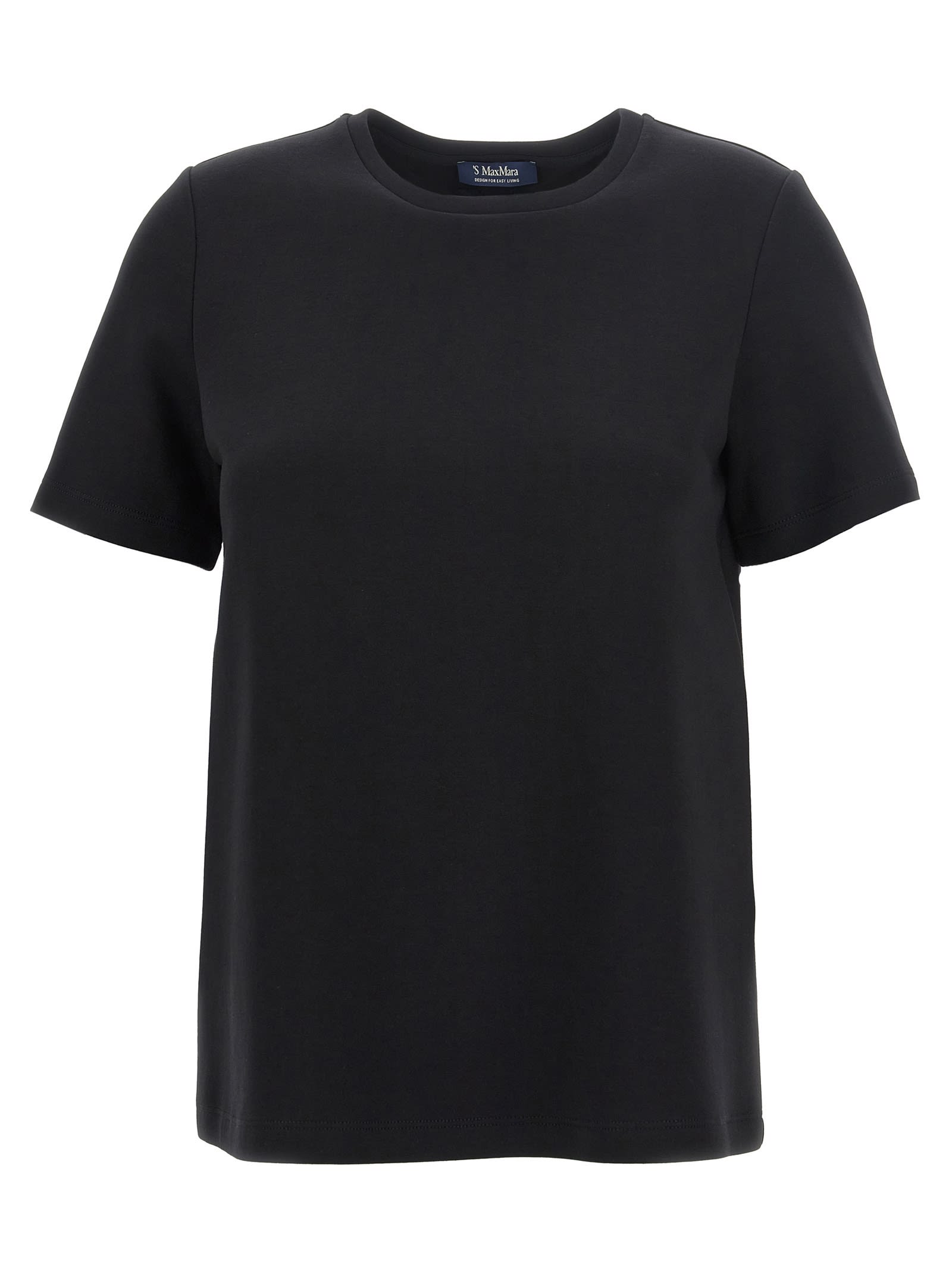 's Max Mara Tubo T-shirt In Black