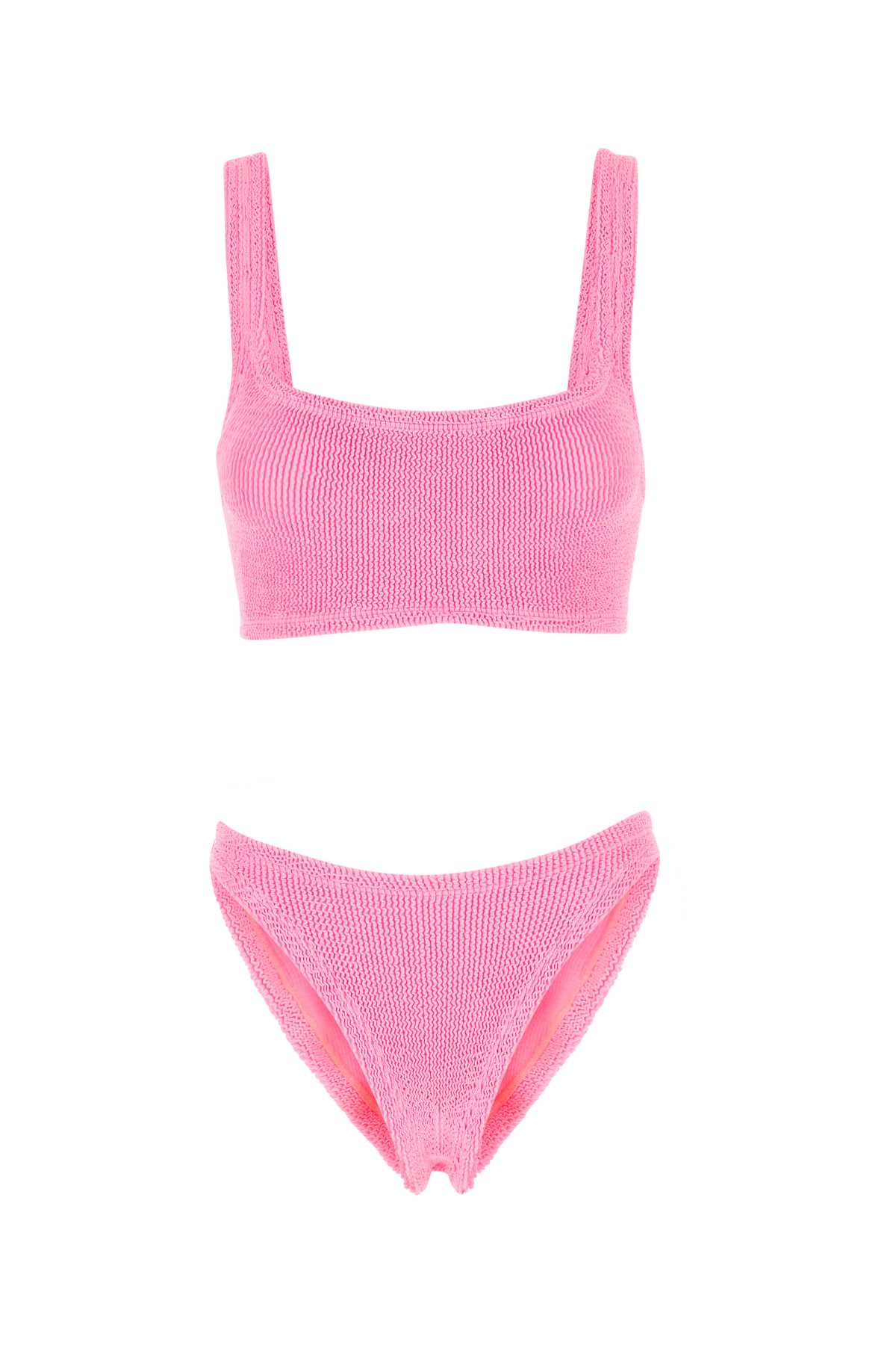 Fluo Pink Stretch Nylon Bikini