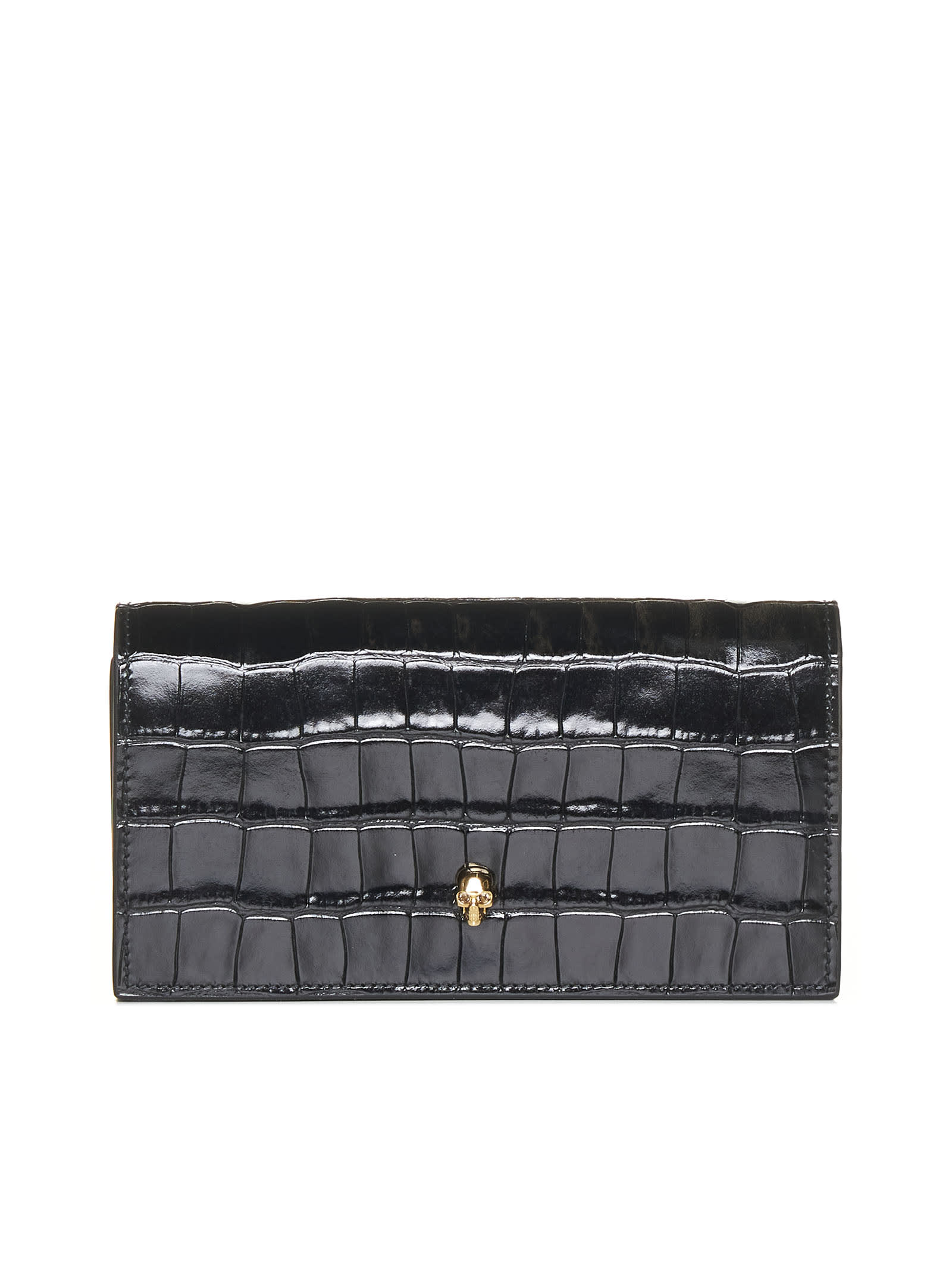 Shop Alexander Mcqueen Wallet In Black