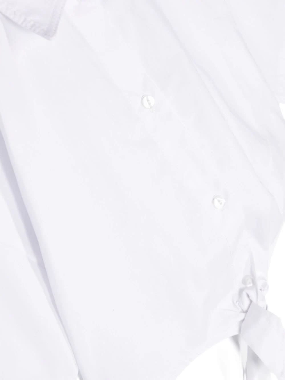 Shop Miss Grant Camicia Con Fiocco In White
