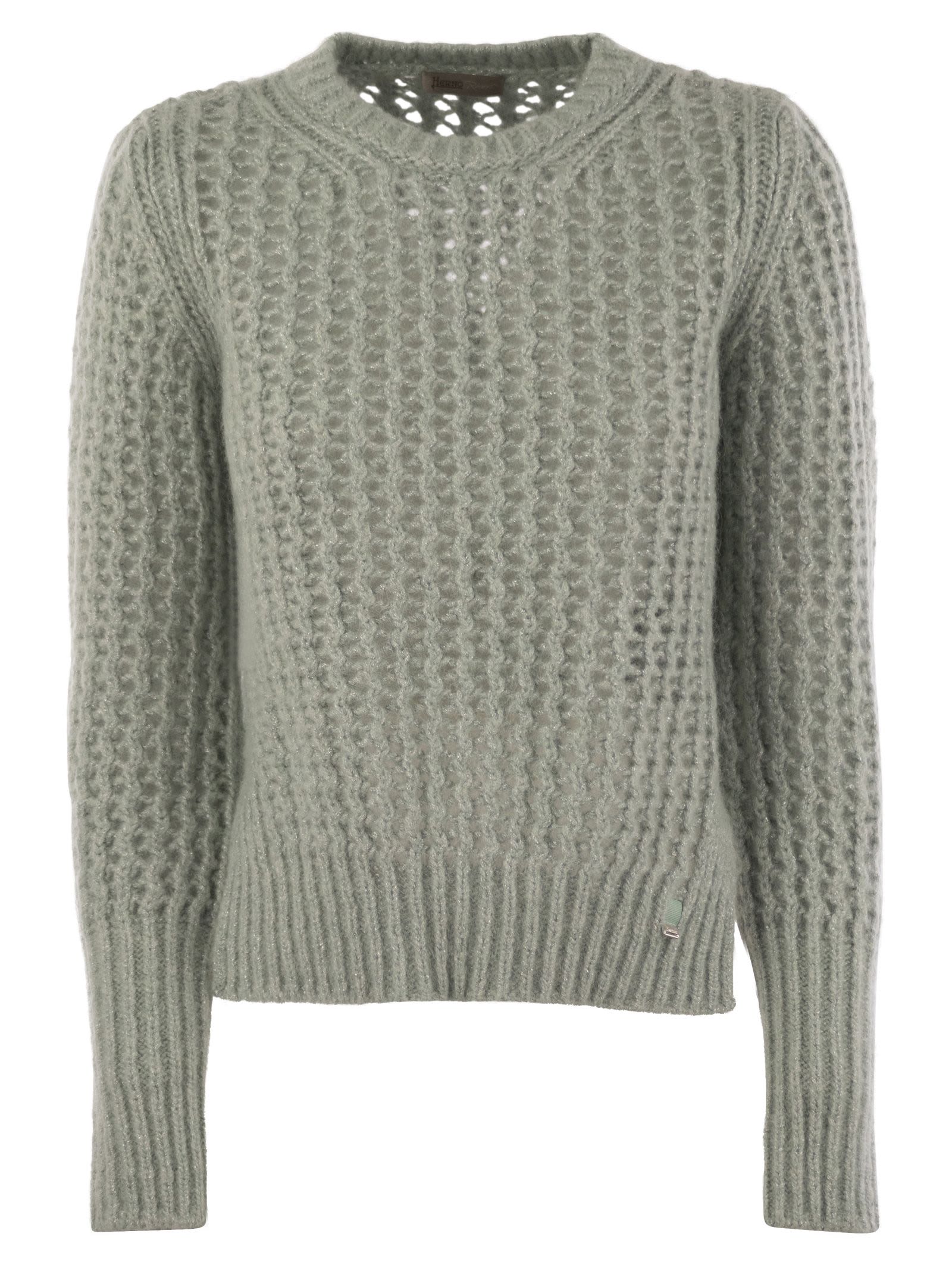 Knitwear In Alpaca And Wool Yarn