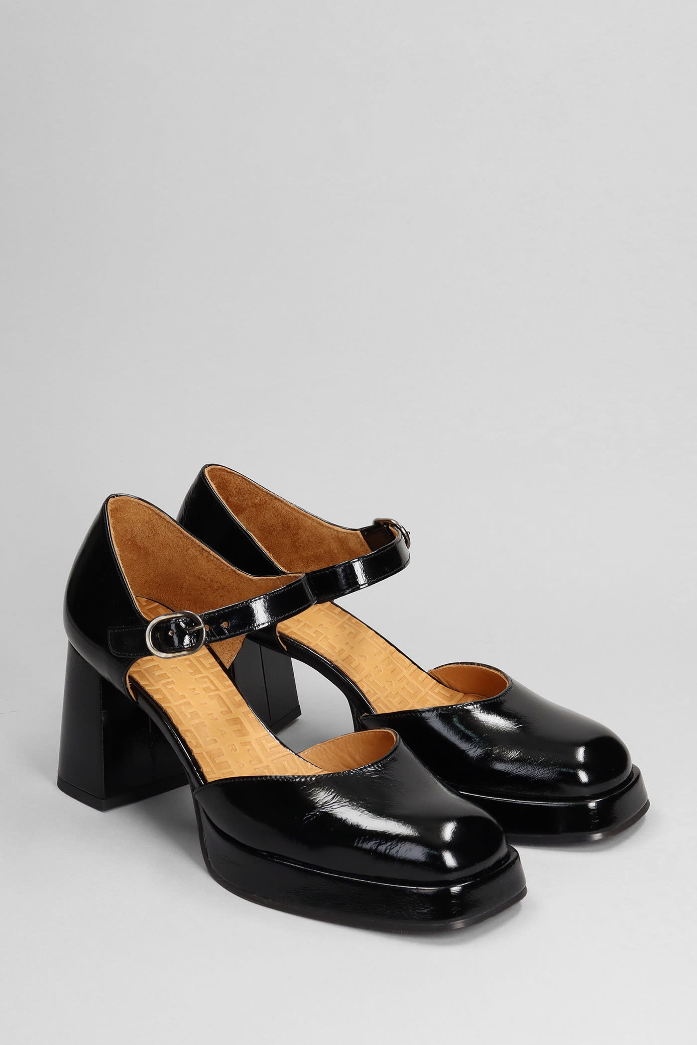 Chie Mihara Kento 80mm patent-finish pumps | Smart Closet