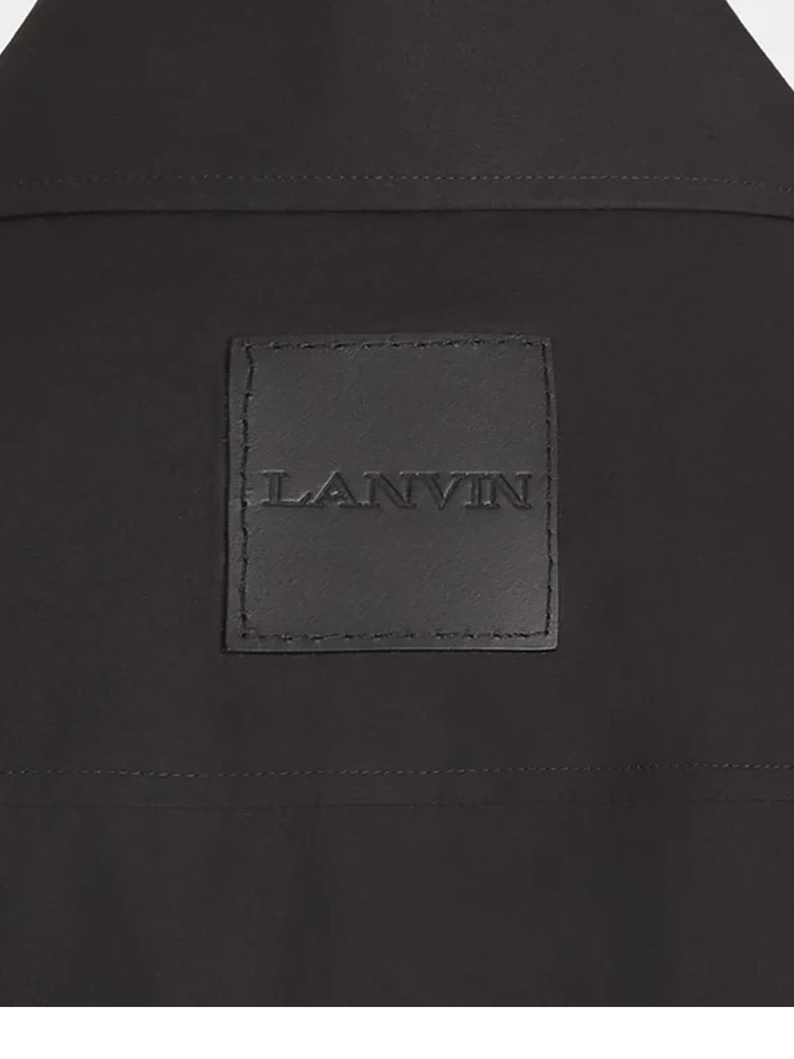 Shop Lanvin Shirts Black