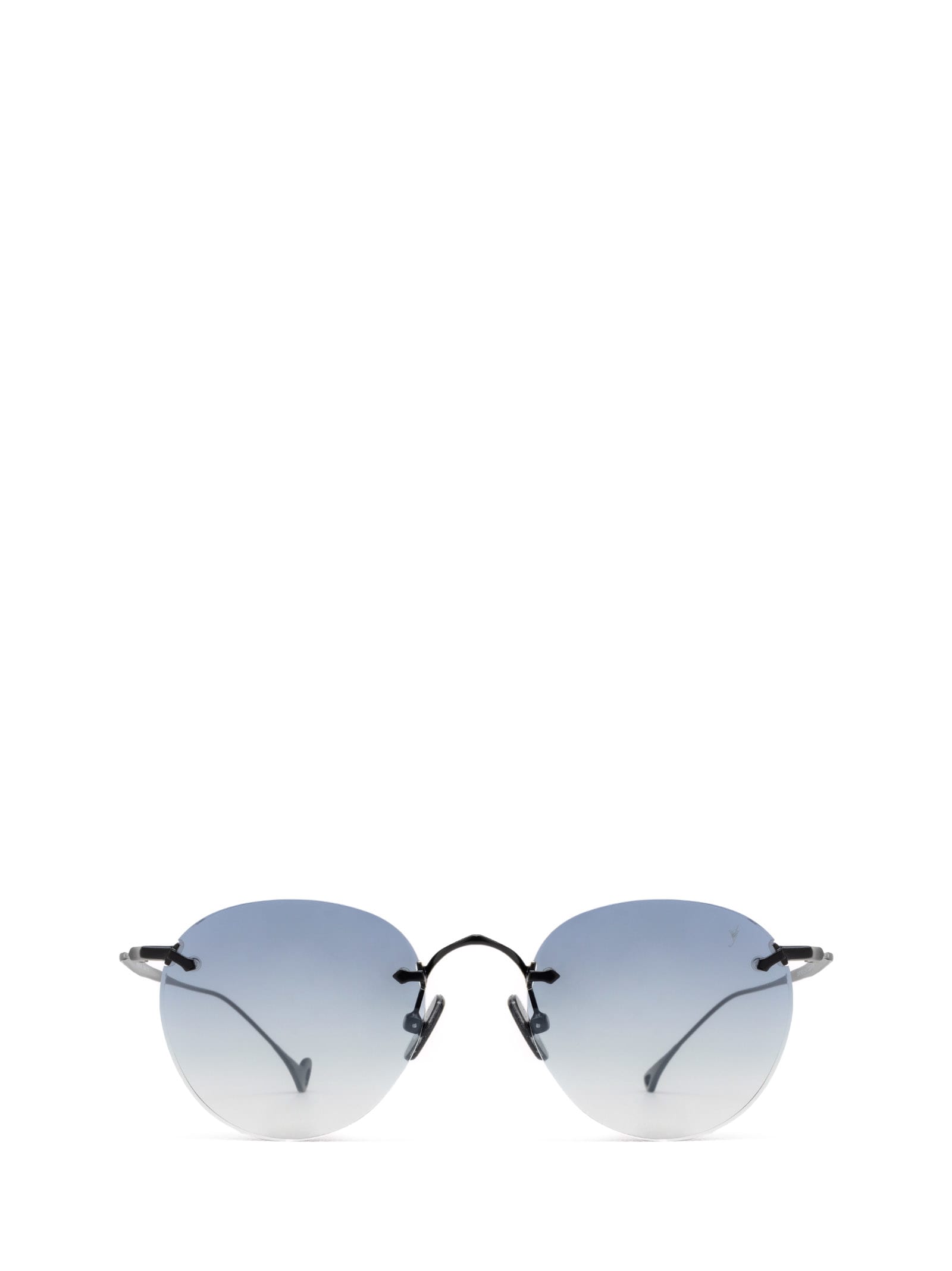 Eyepetizer Oxford Black Sunglasses In Blue
