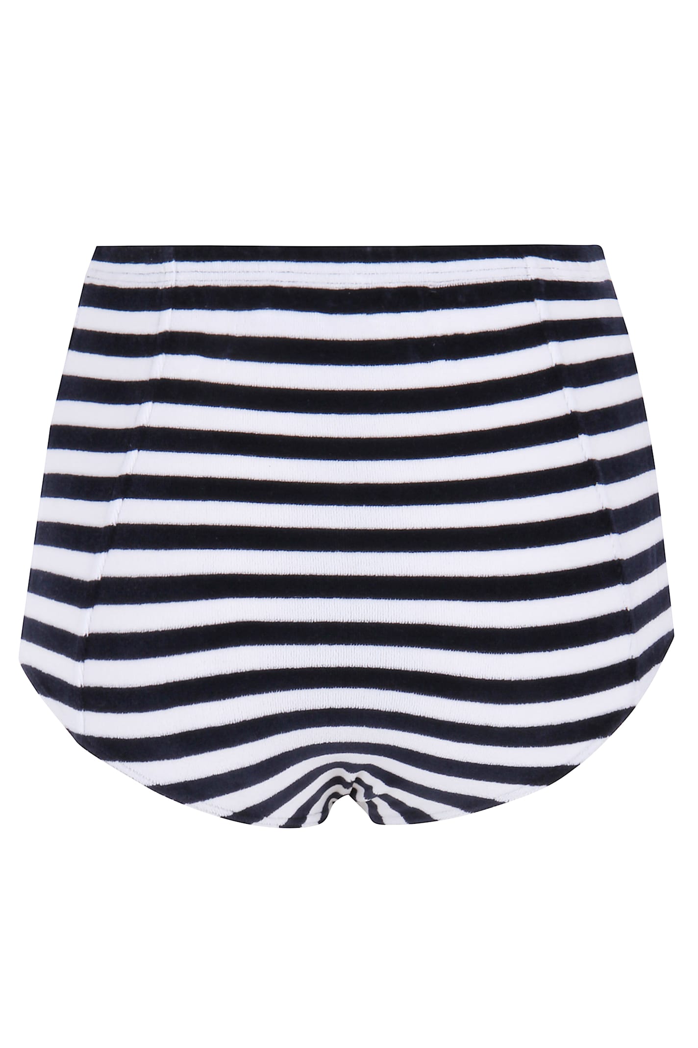 Fiorucci Striped-pattern Shorts In Blue