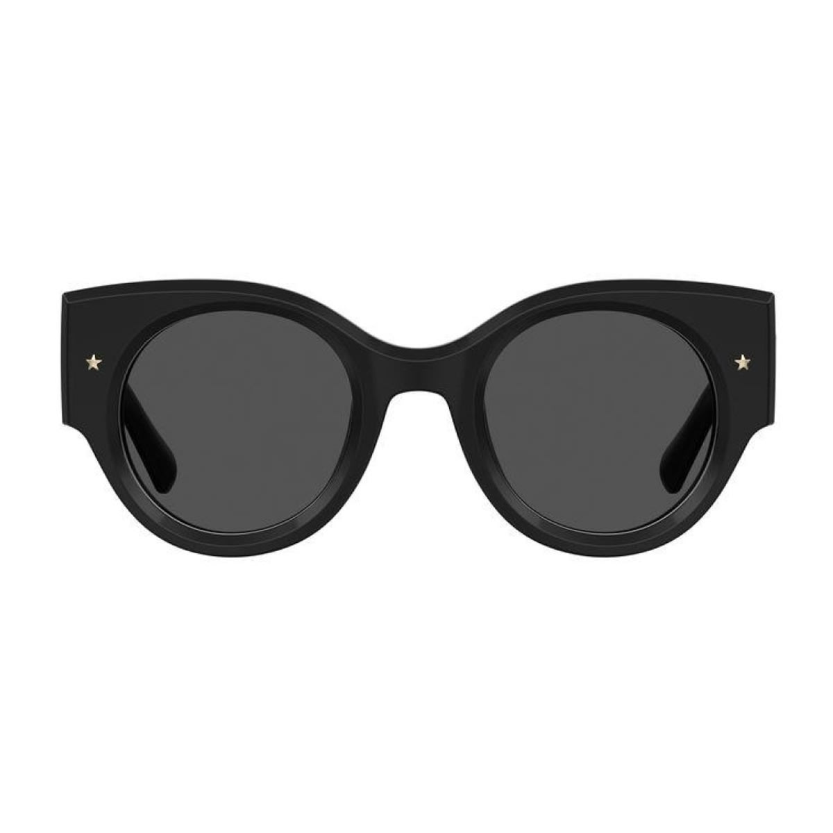 Shop Chiara Ferragni Cf 7024/s 807/ir Black Sunglasses In Nero