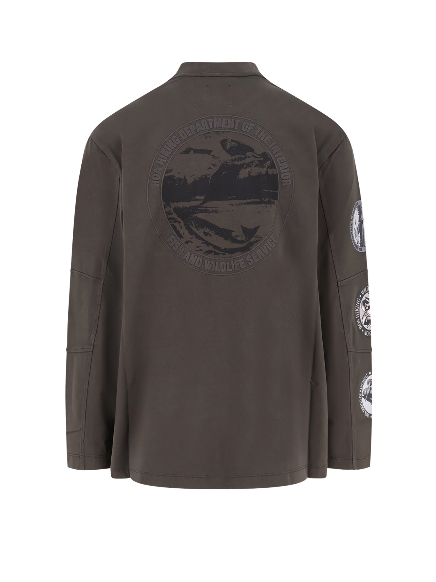 Roa Organic Cotton Crew-neck T-shirt