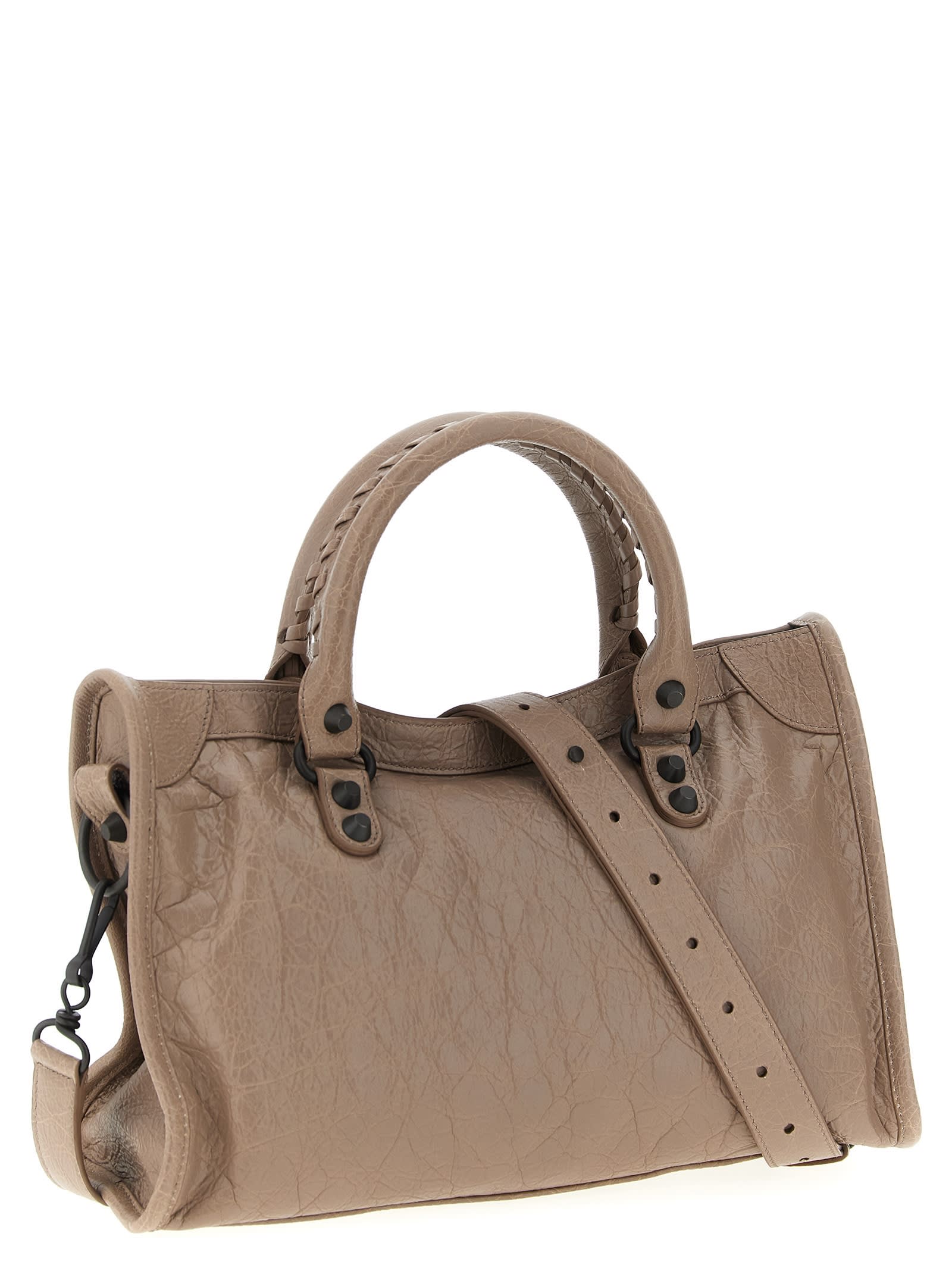 Balenciaga Le City Bag S Handbag In Brown