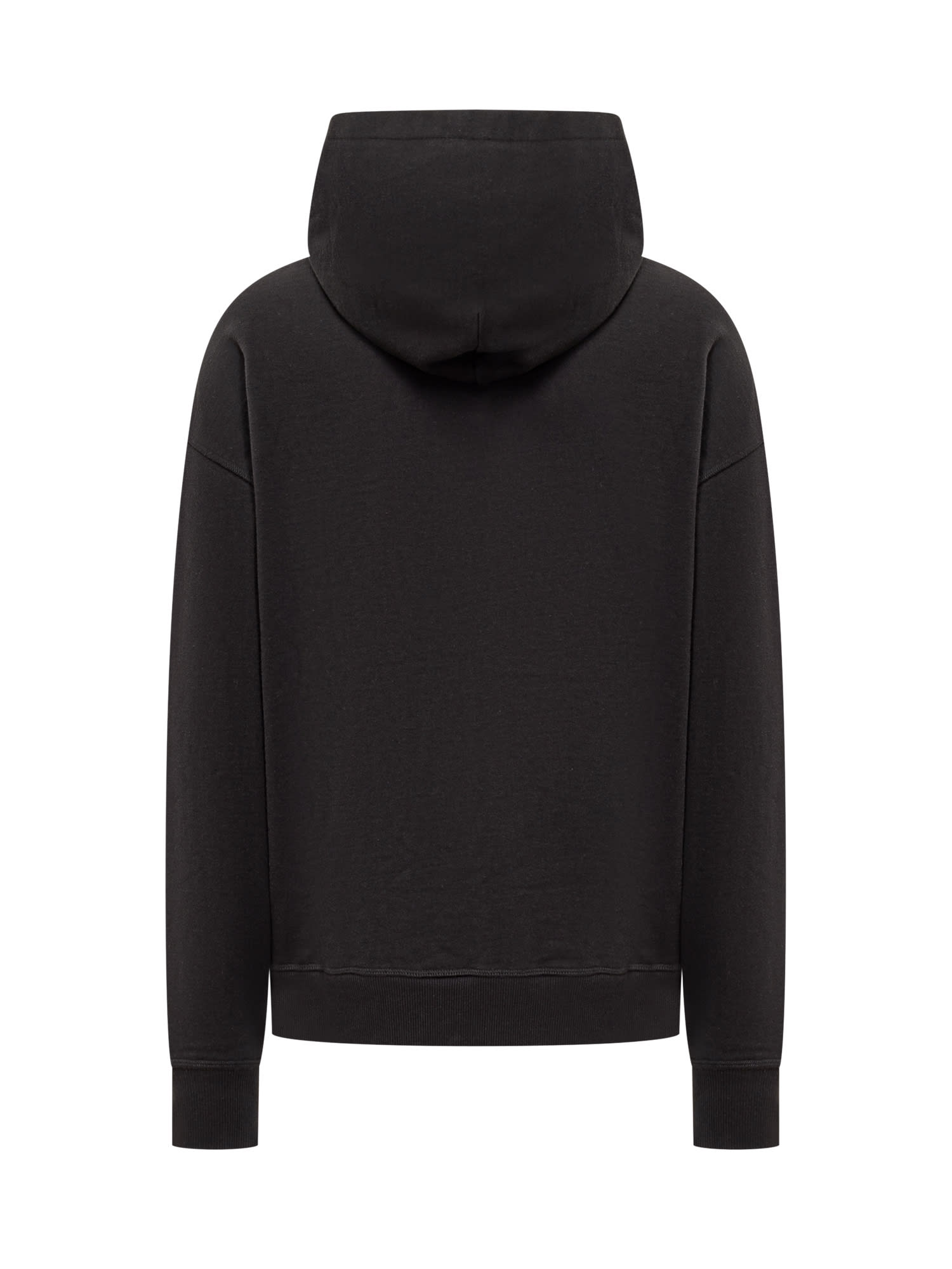 Shop Dolce & Gabbana Hoodie With Logo In Nero