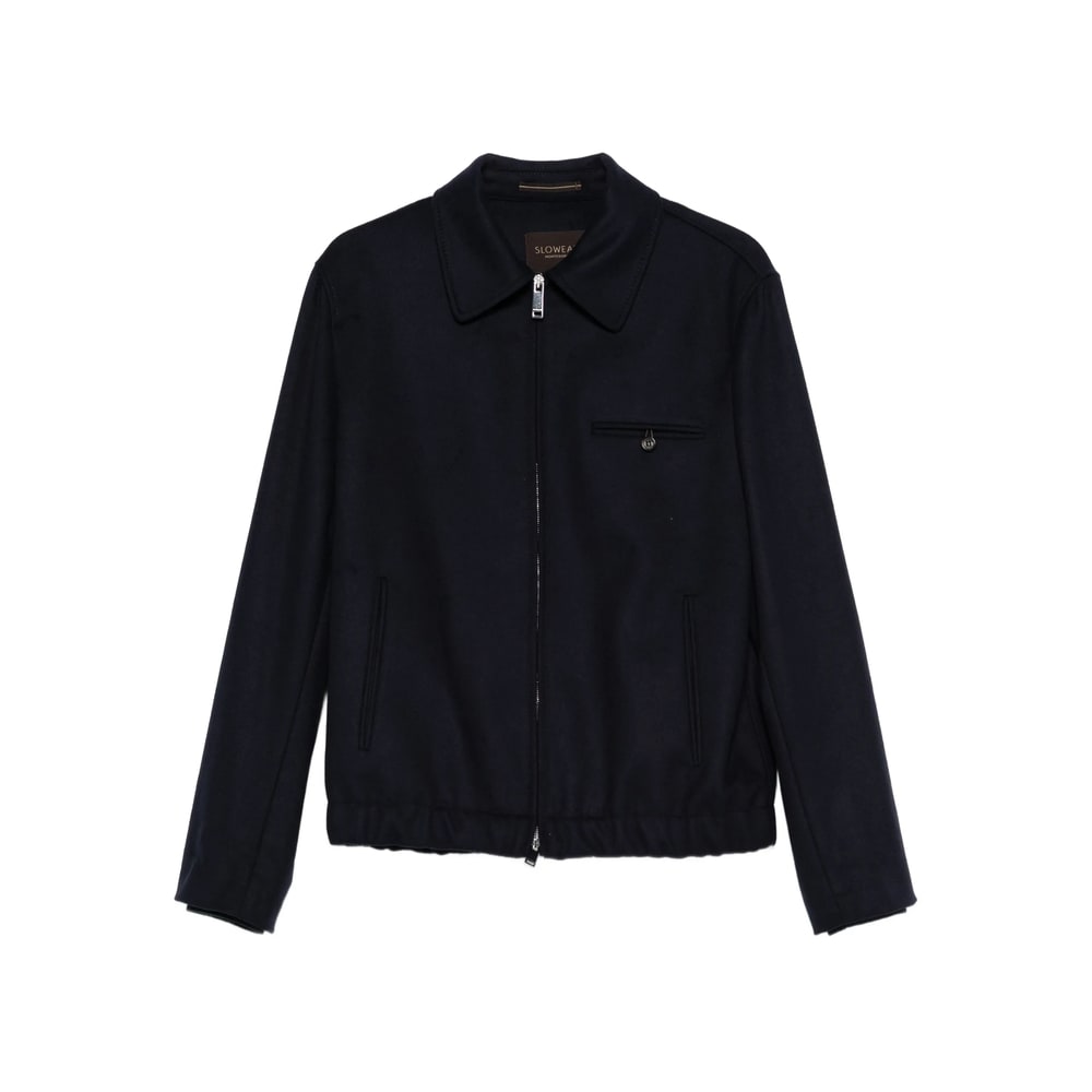 Incotex Outerwear In Blue