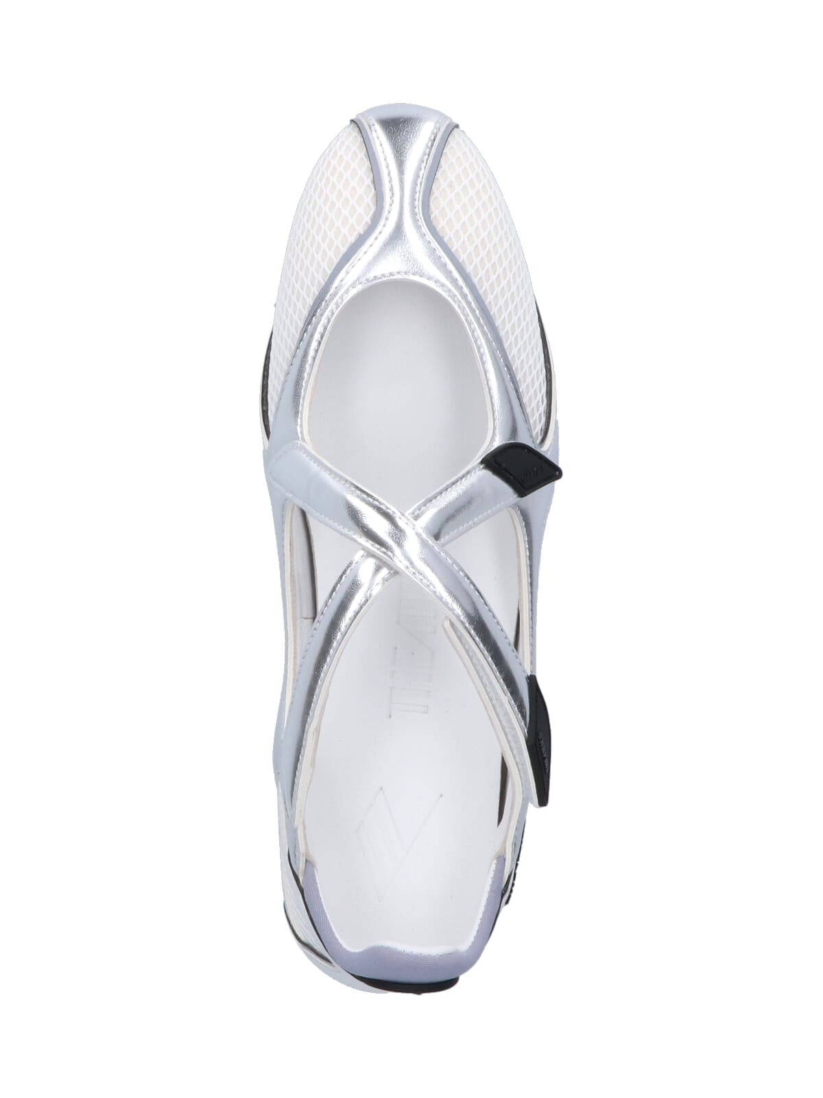 Attico Floor 01 Flat Ballet Flats In Multi
