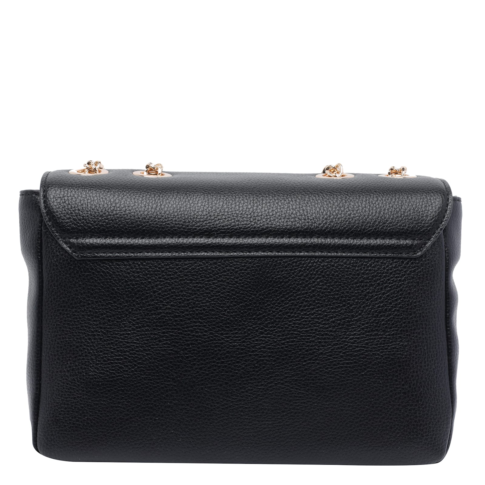 Liu •jo Logo Shoulder Bag In Black