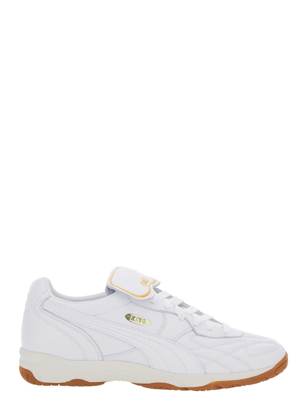king White Sneakers With Formstrip Logo Detail On The Side And Logo Patch On The Tongue In Leather Unisex
