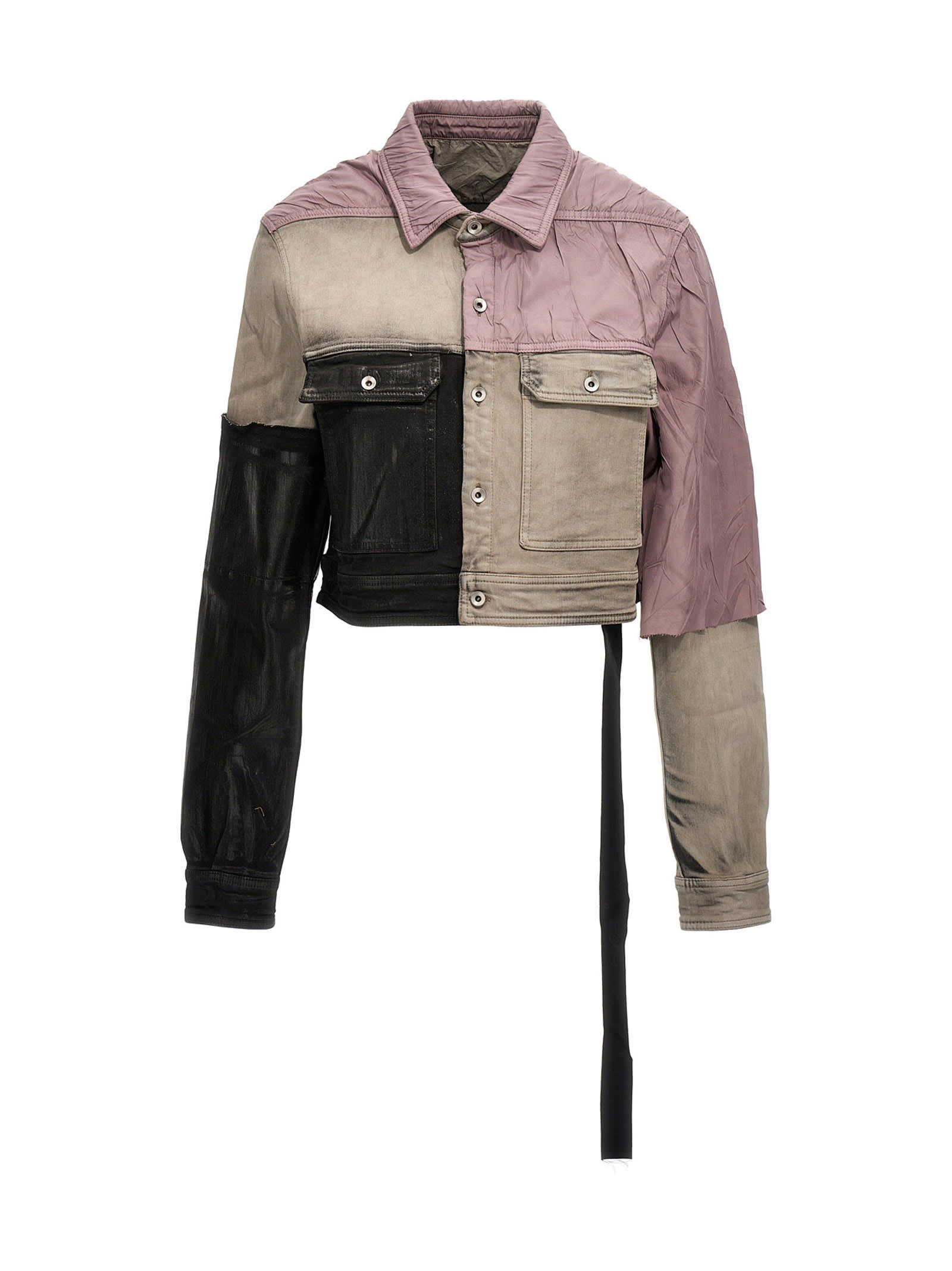 DRKSHDW CROPPED OUTERSHIRT JACKET