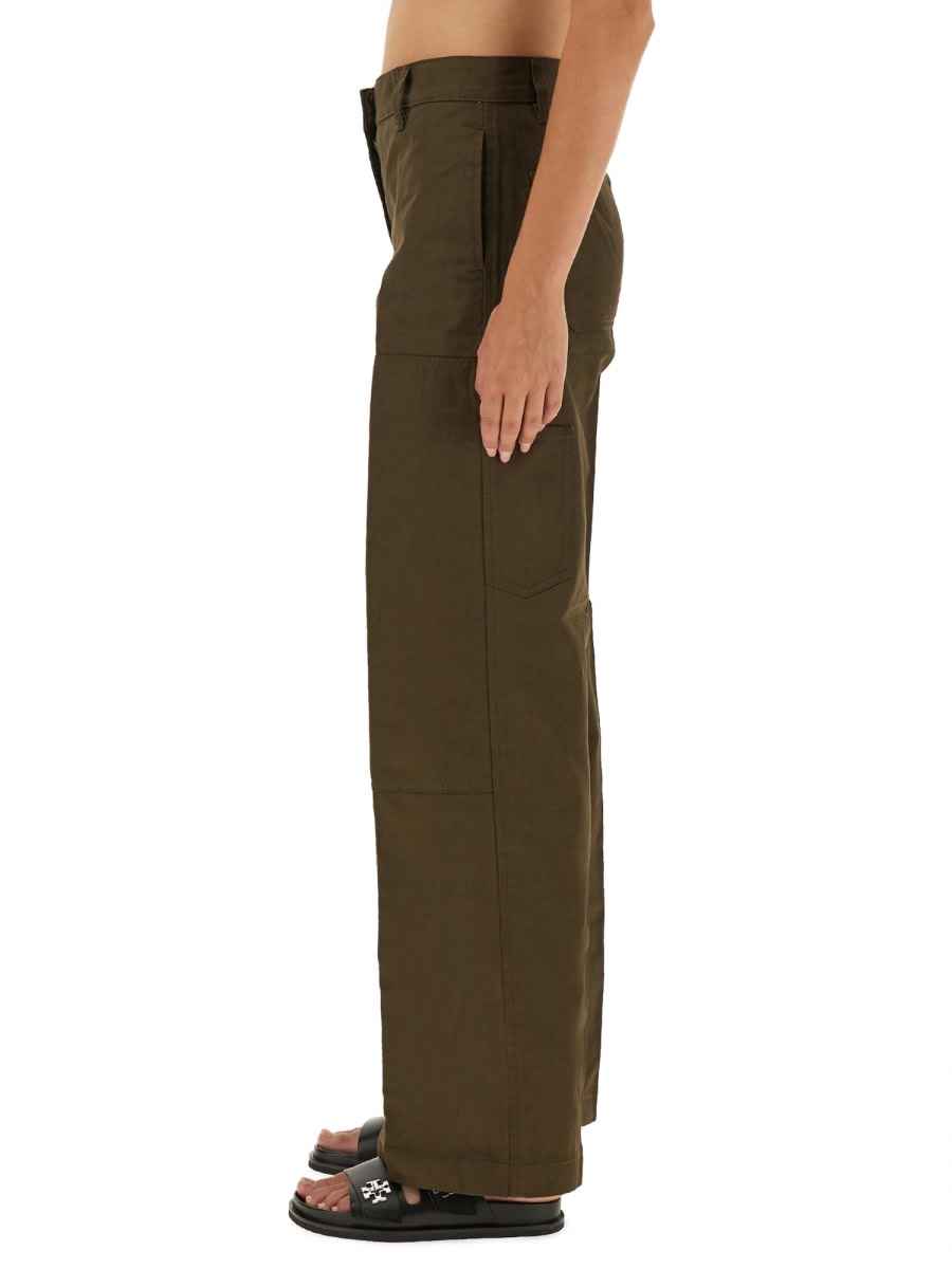 Tory Burch Cargo Pants In Brown