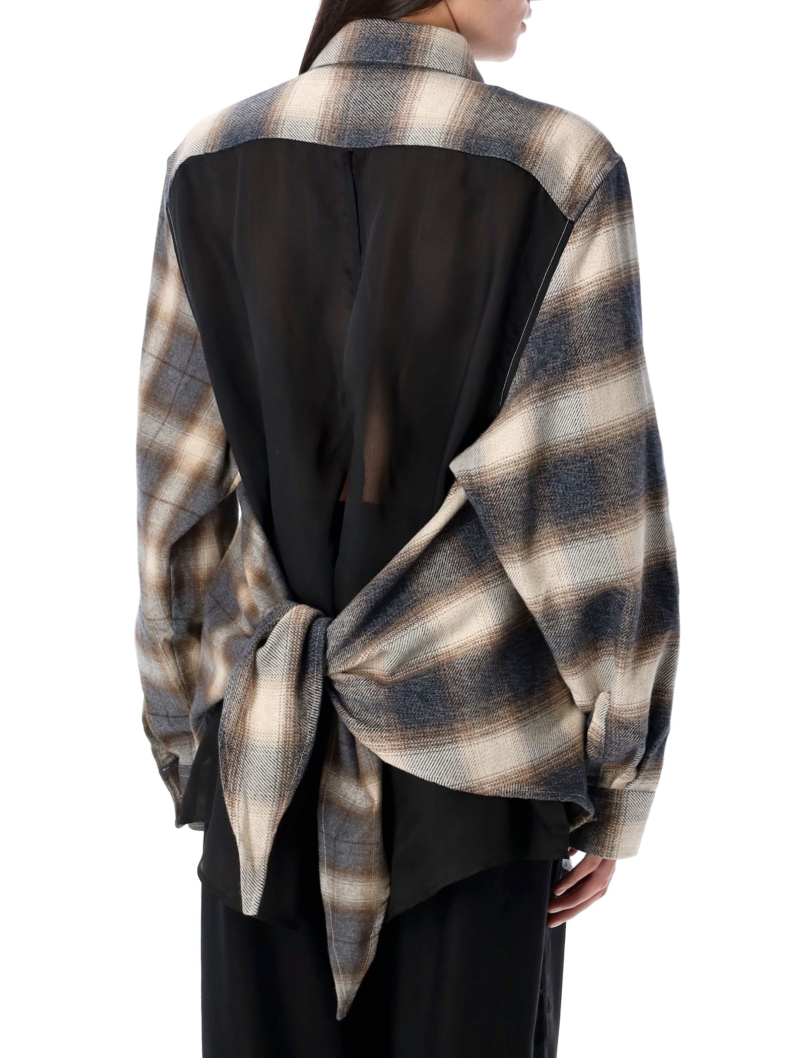 Shop Our Legacy Apron Flannel Shirt In Doyle Check