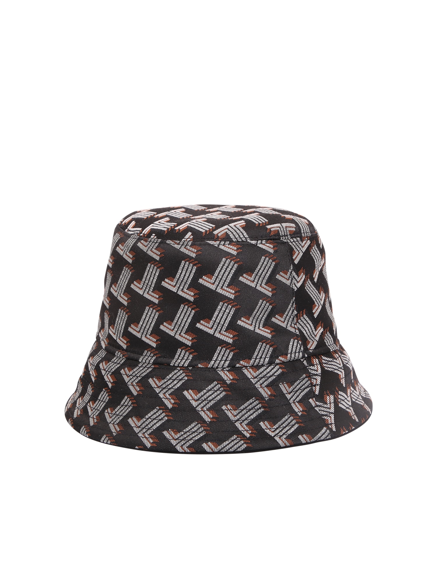 Shop Lanvin Reversible Bucket Hat In Brown