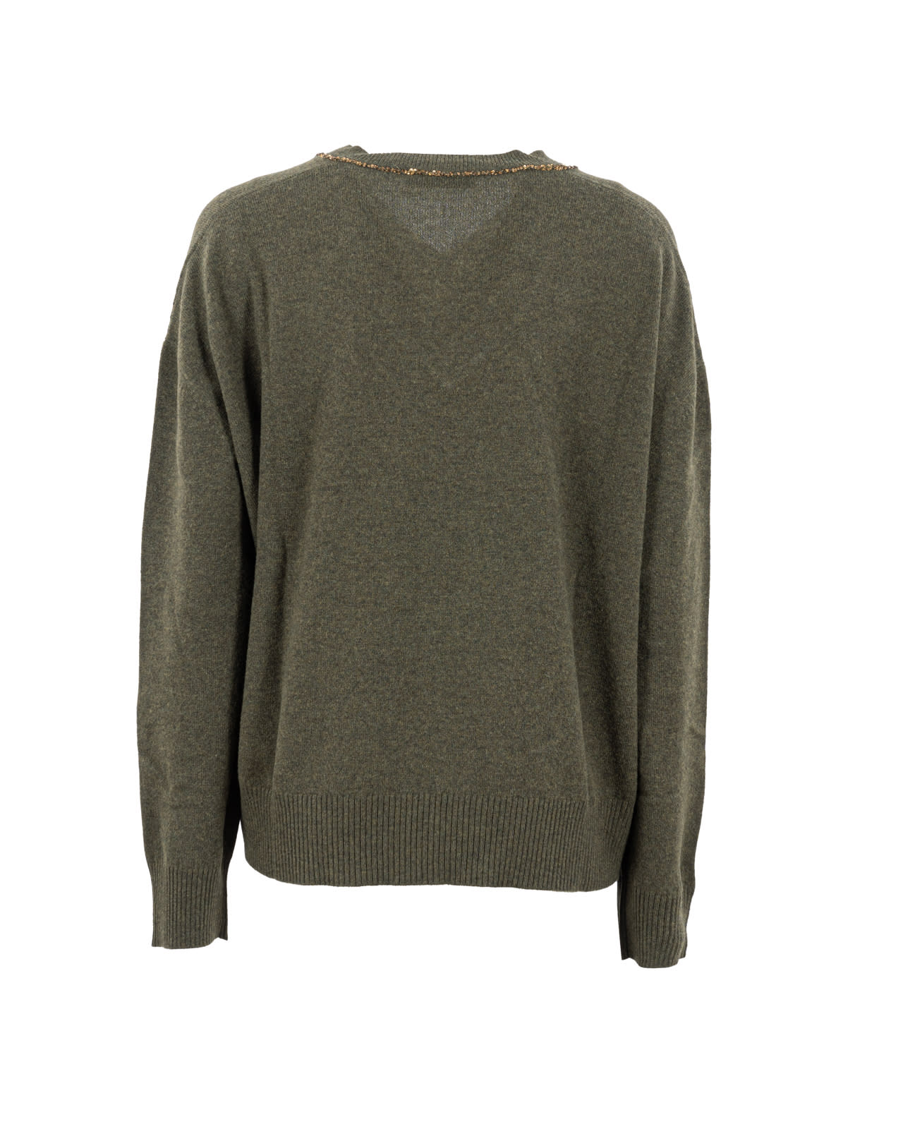 Shop Fabiana Filippi Sweaters Green