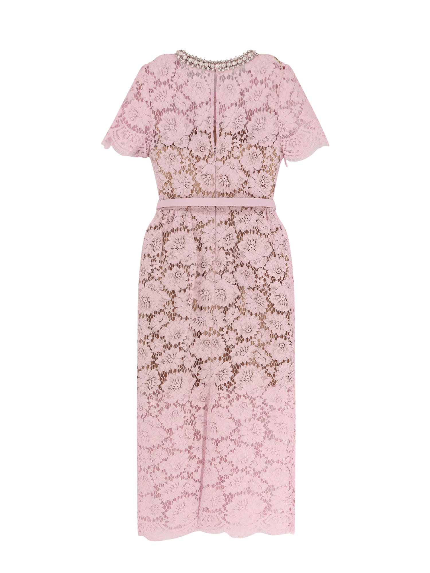 Shop Self-portrait Dress In Pink