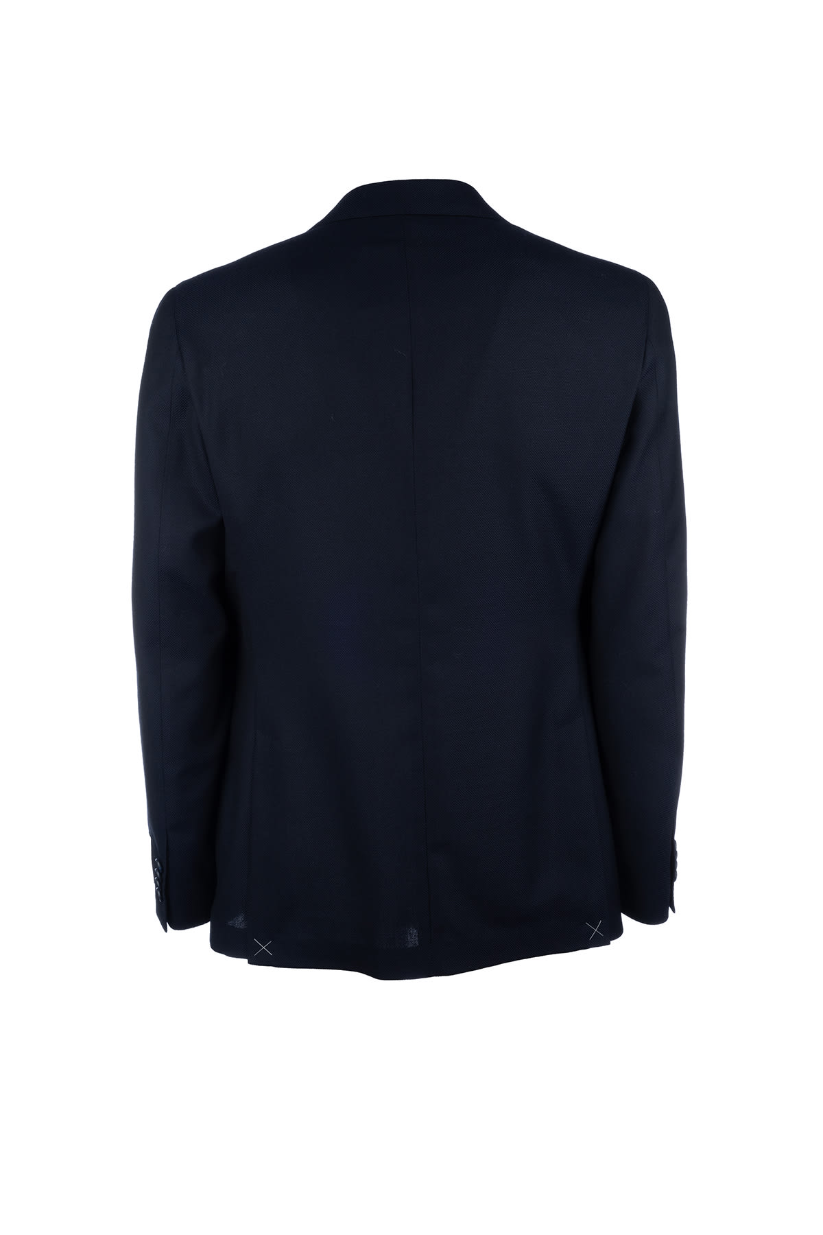 Shop Corneliani Giacche & Gilet In Blu Notte