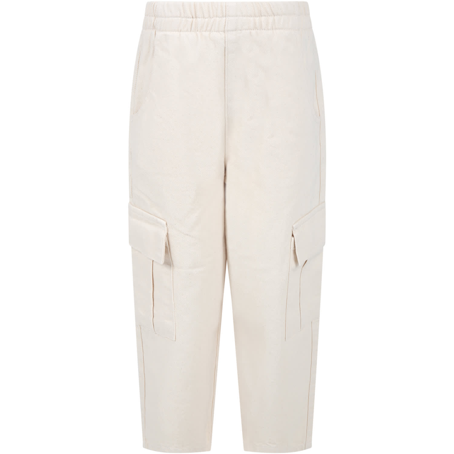 The New Society Ivory Pants For Boy