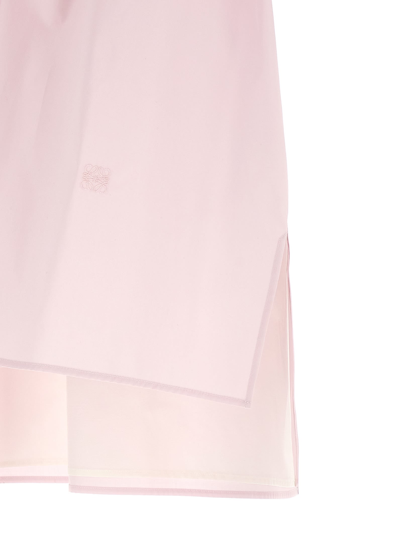 Shop Loewe Turn-up Shirt In Pink