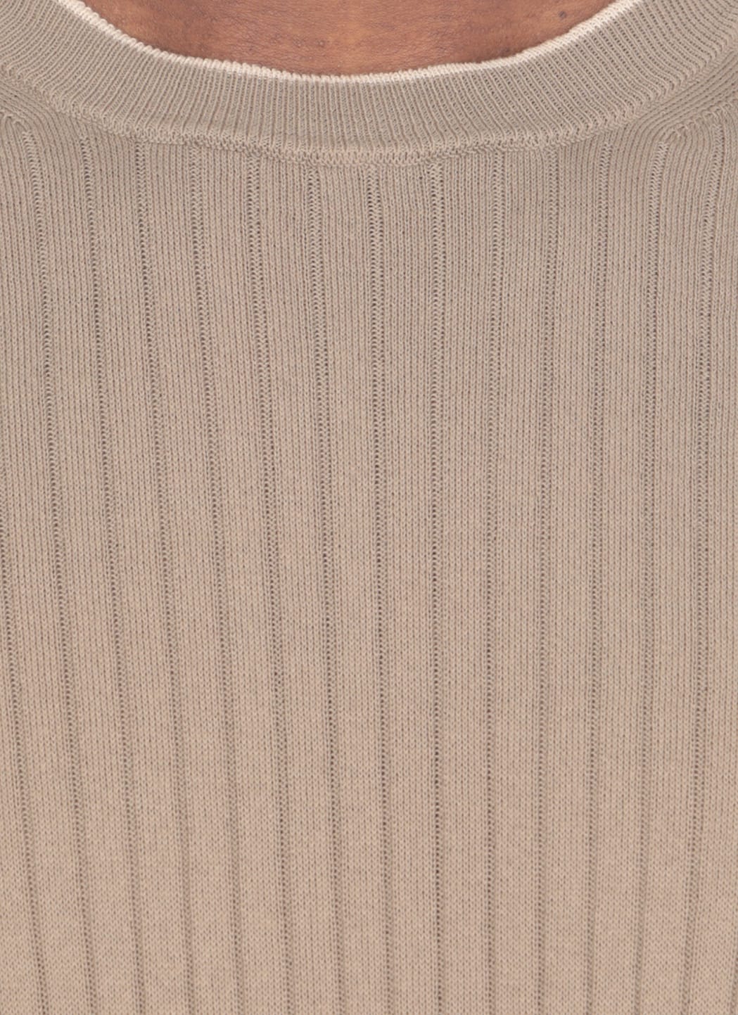 Shop Peserico Cotton T-shirt In Beige