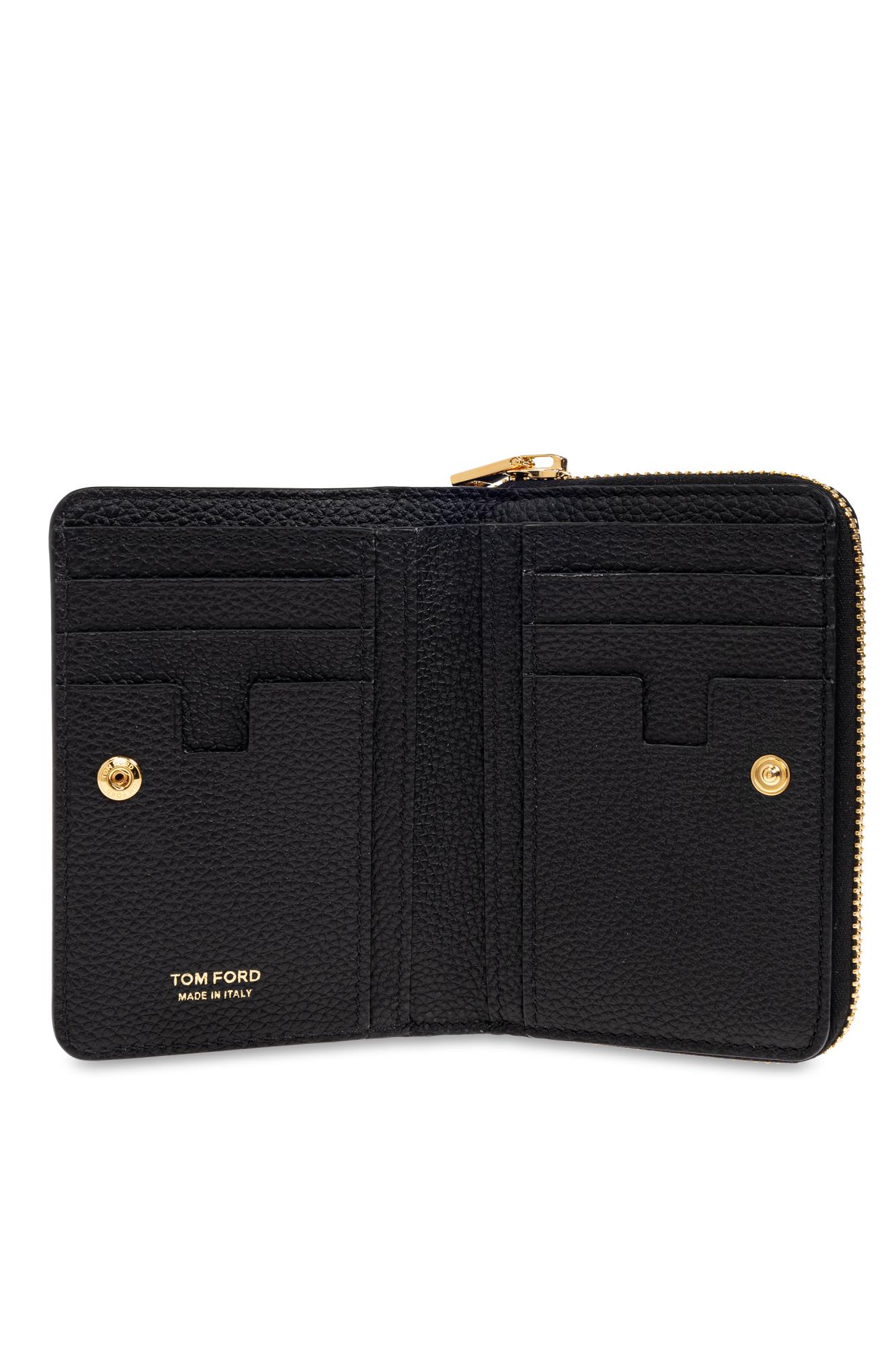 Tom Ford Wallet With Logo In Black