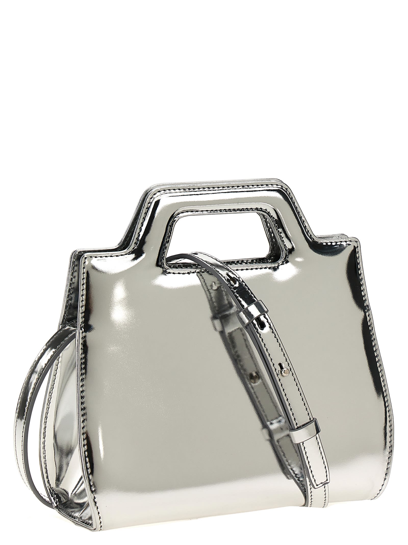 Shop Ferragamo Wanda Mini Handbag