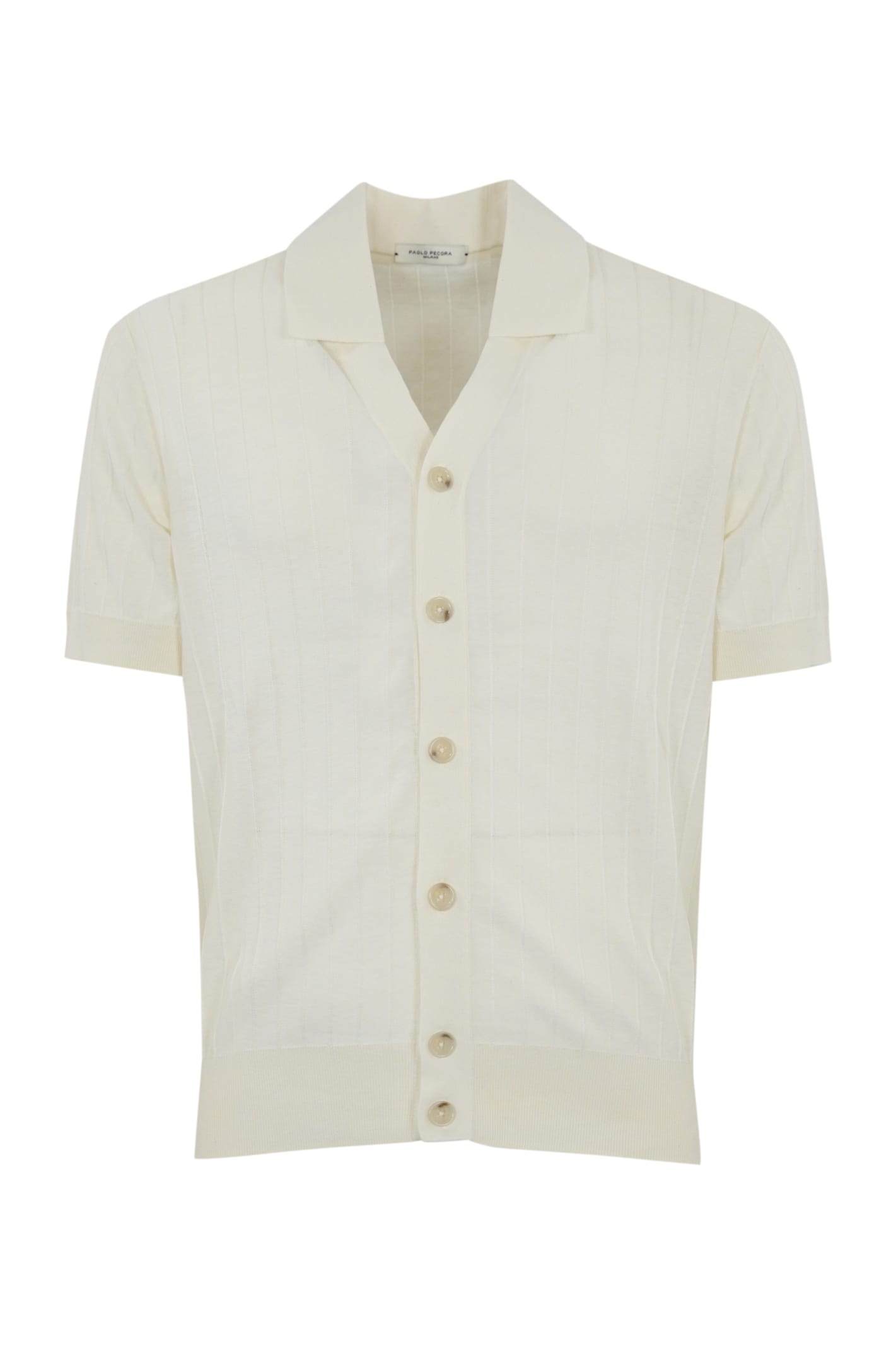 Silk And Cotton Knit Shirt