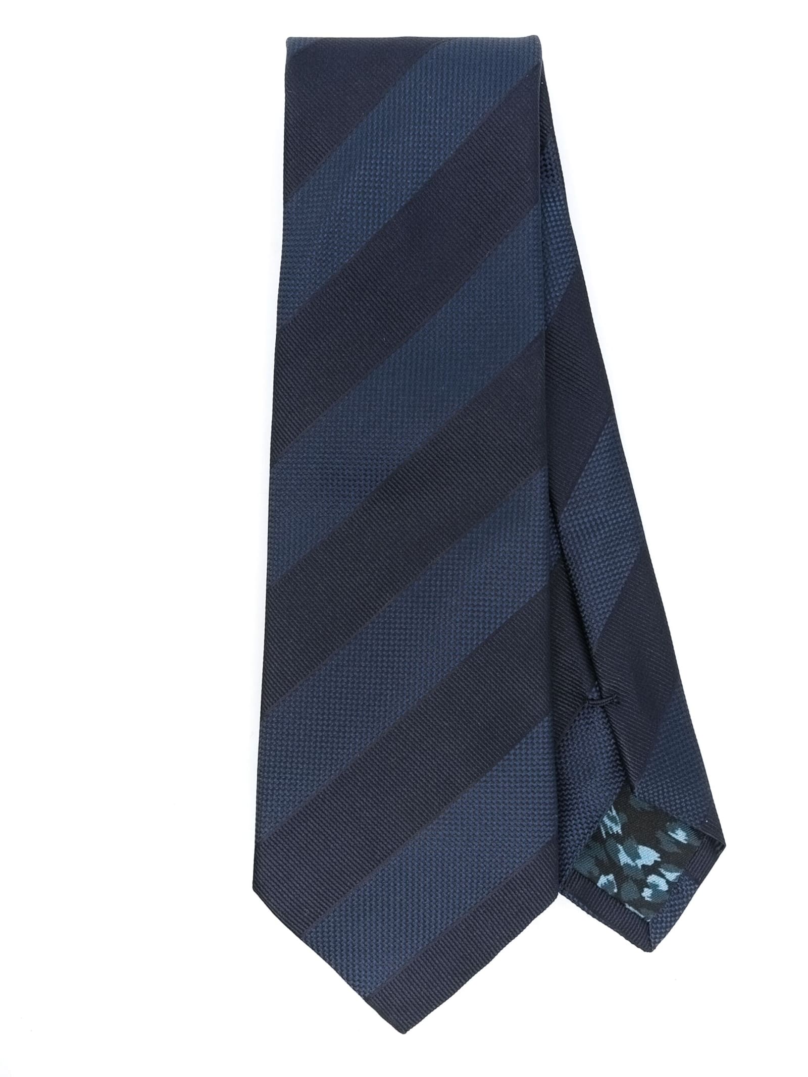 Men Tie 8cm Tonal Stripes