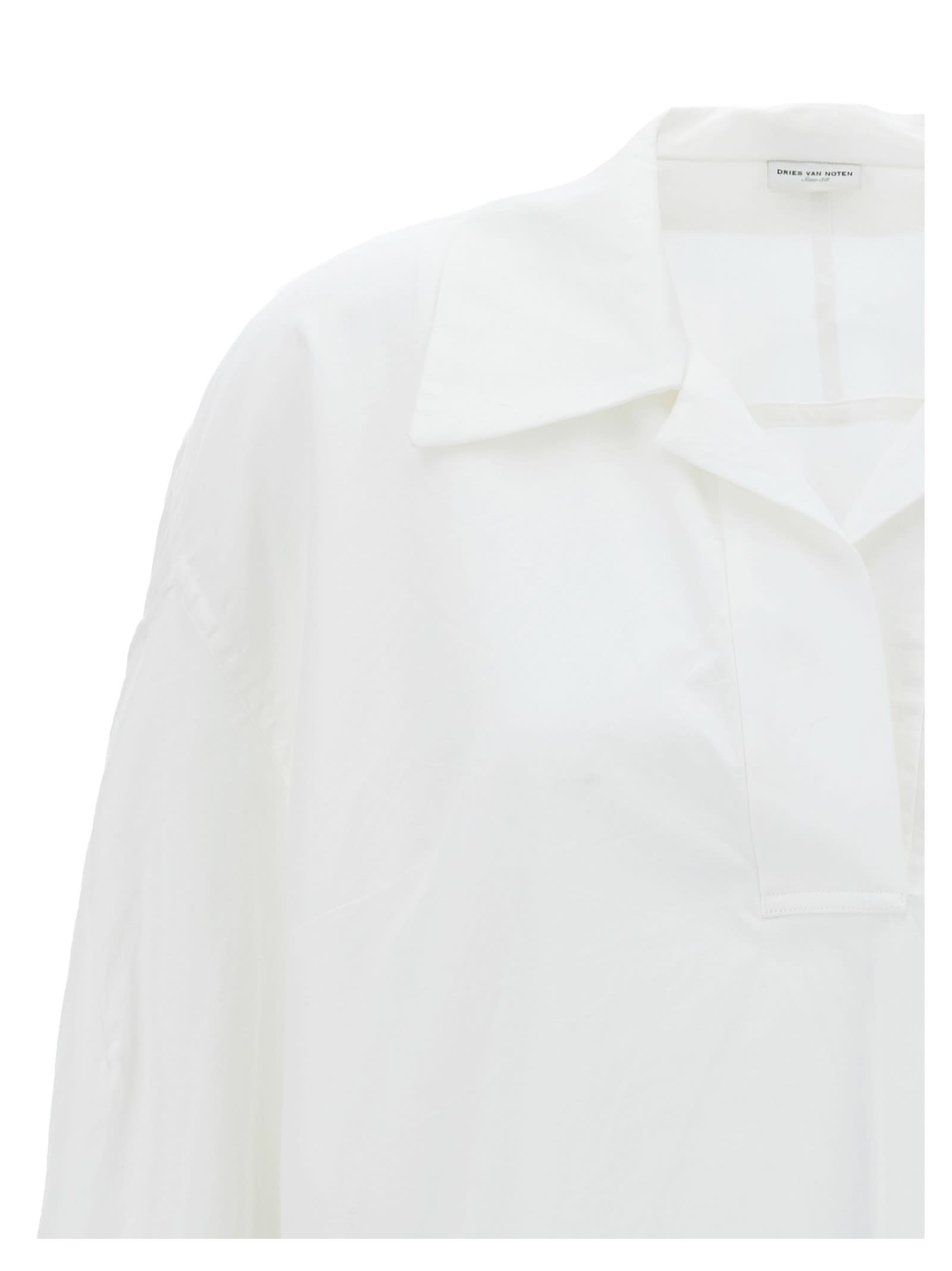 Shop Dries Van Noten Camis Blouse In White